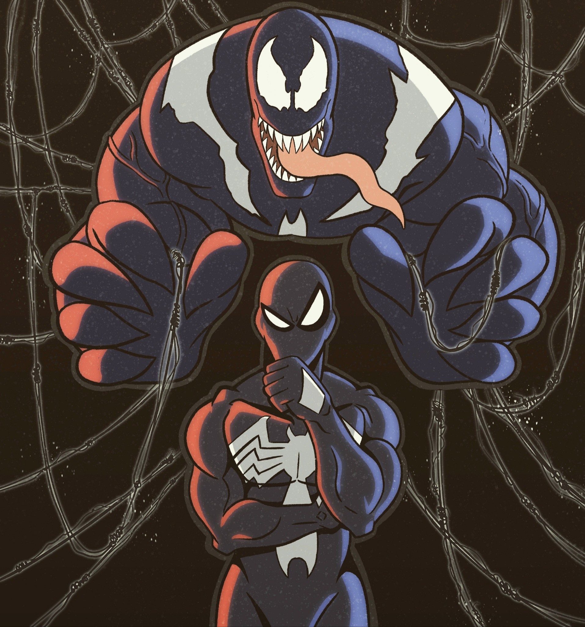 Drawn on Procreate.. the Venom Saga was one of my fav stories from the