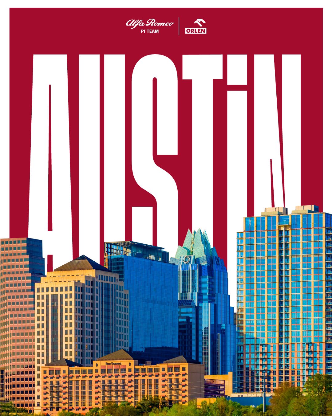 Alfa Romeo Racing US Grand Prix Poster r/formula1