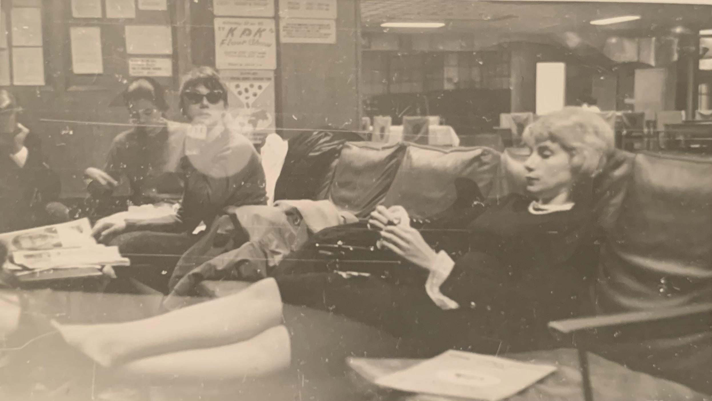 My mom (on the left in the shades) with Joan Rivers in Korea on a USO tour in 1960 r/OldSchoolCool