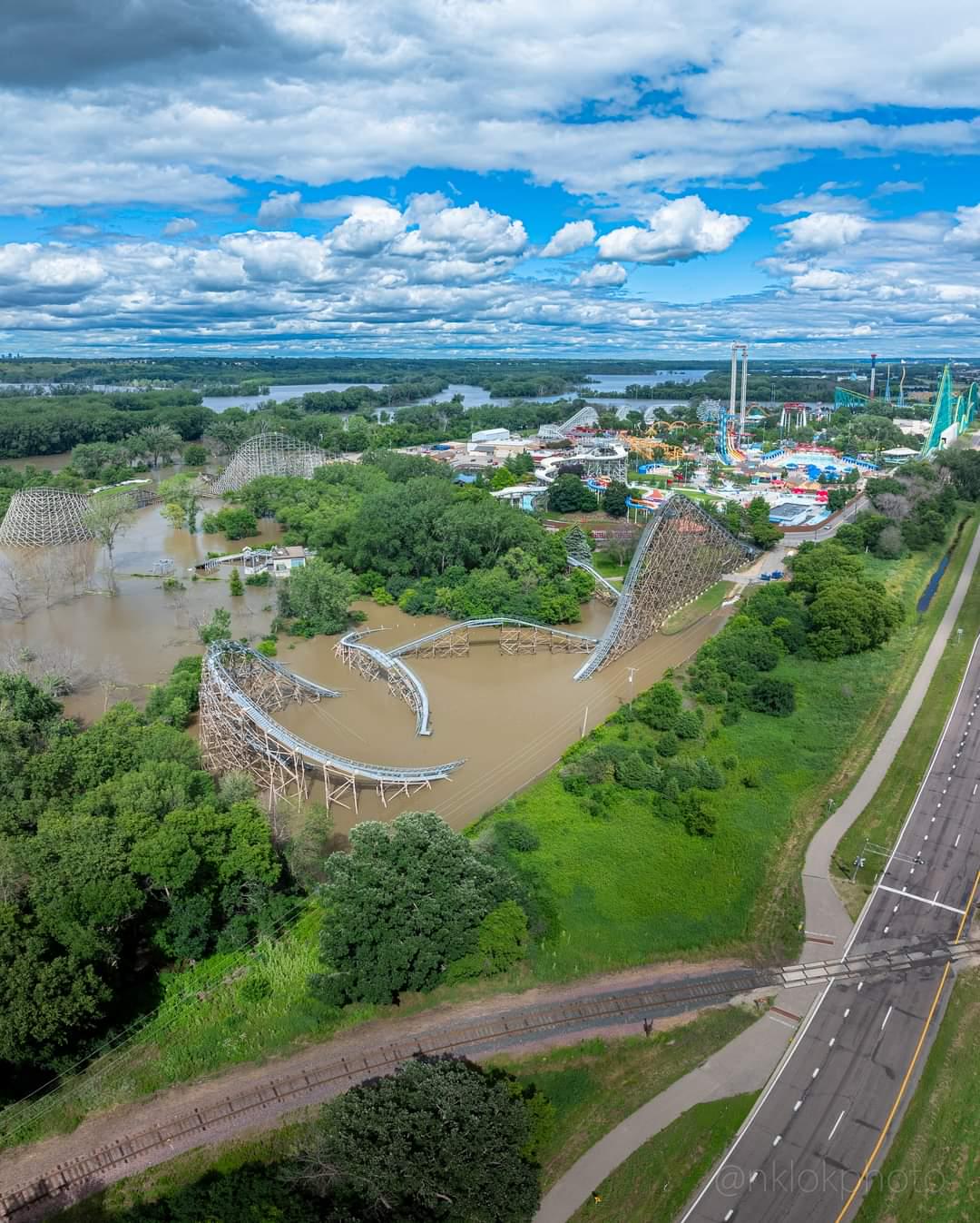 [Excalibur] and [Renegade] flooding conditions as of yestersay at