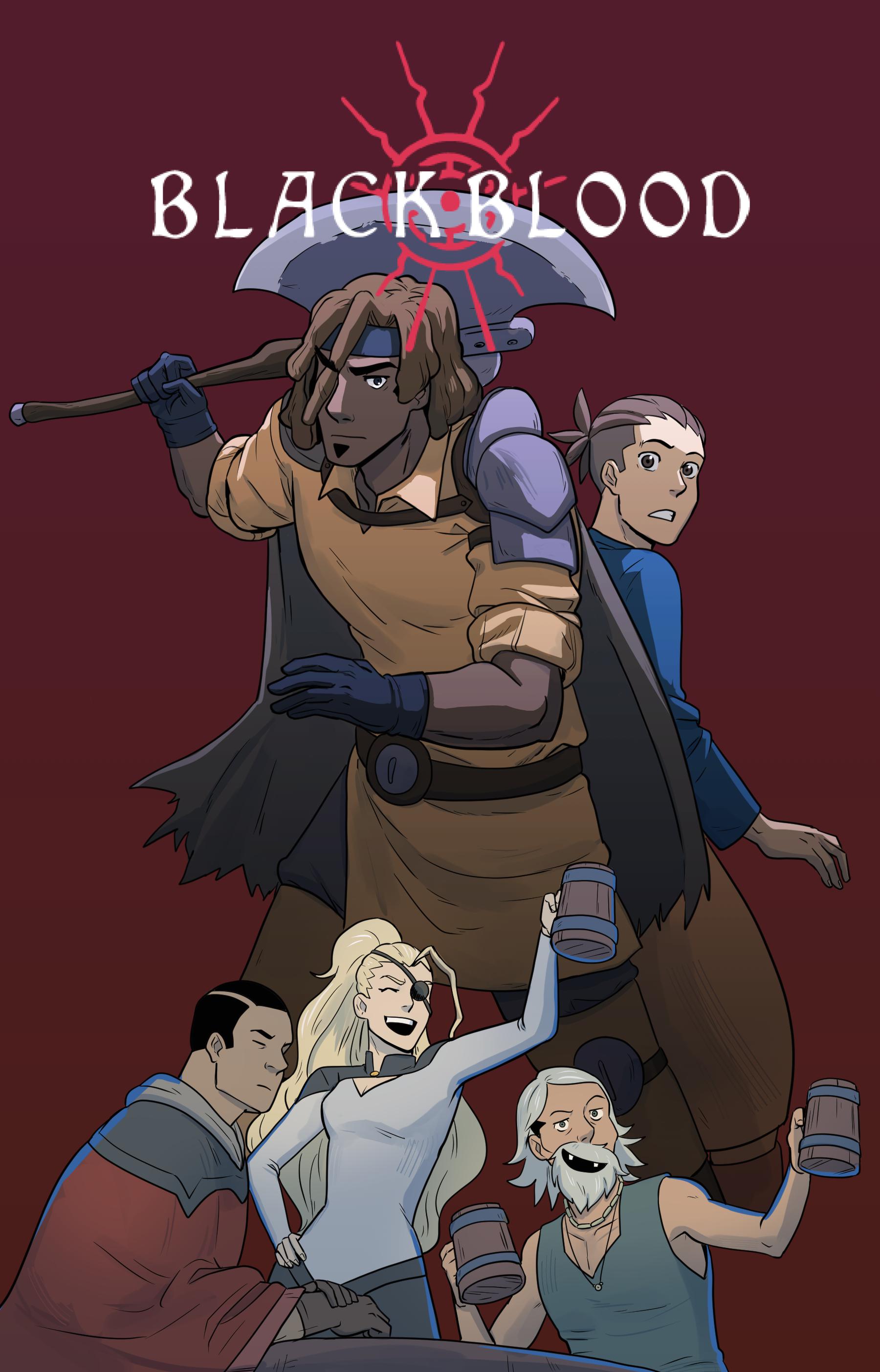 Released Blackblood on toon Canvas last week! Fantasy Adventure