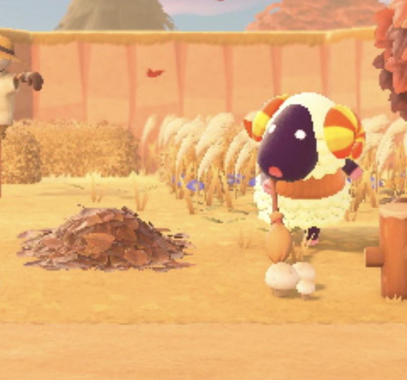 not sure if already pointed out, but vesta's holding a broom! r/ac