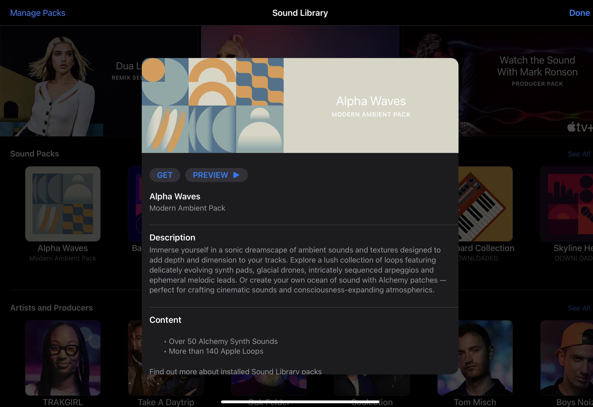 The brand new ambient flavoured ‘Alpha Waves’ sound pack is now