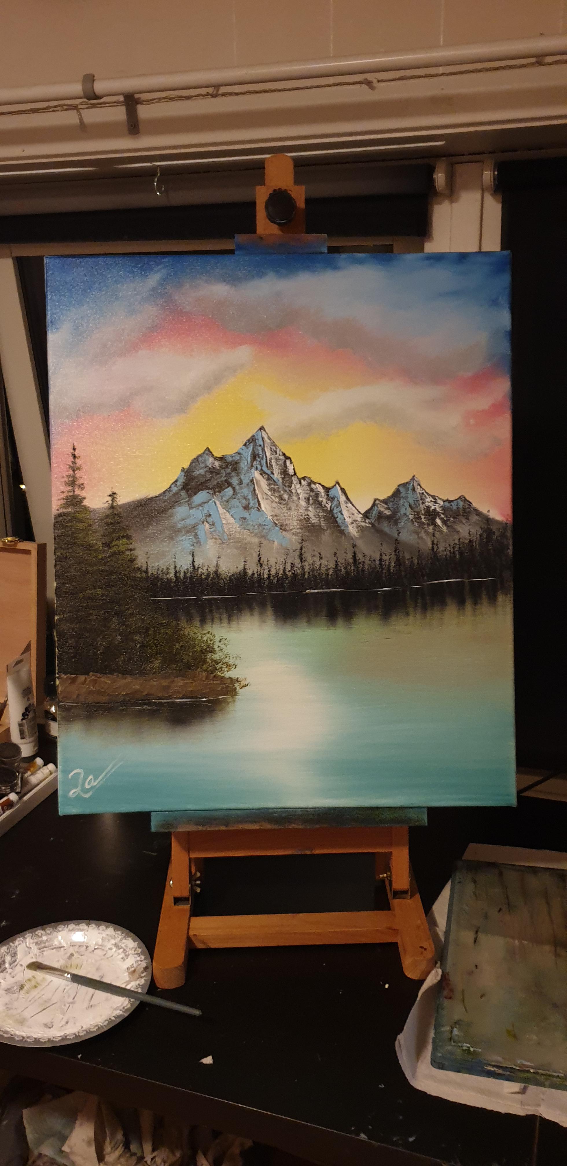 My 6th painting, so much fun to c the results. Can't wait to use the