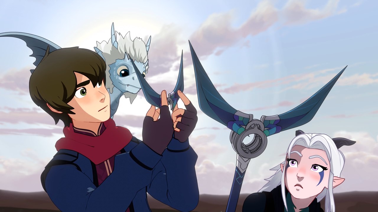 "Something so strangely familiar.. Boomerang?" says Callum aka Sokka's