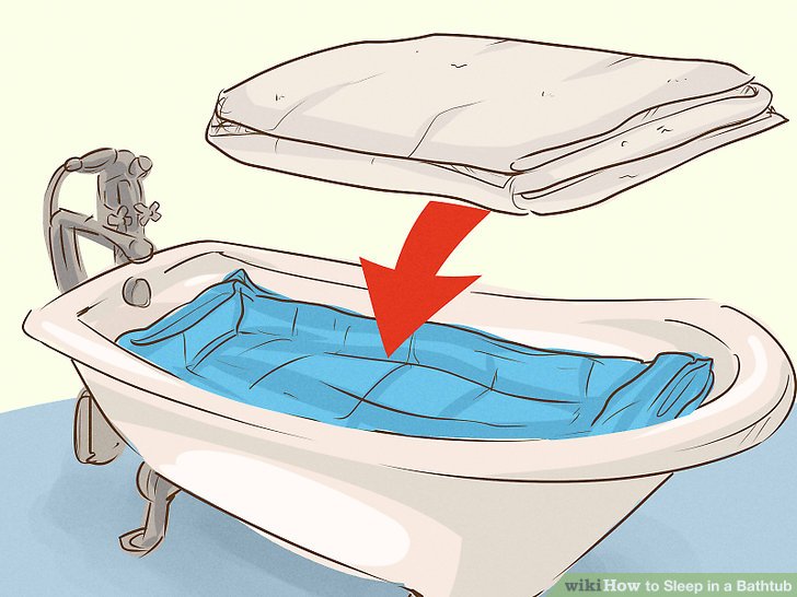 How to sleep in a bathtub r/notdisneyvacation