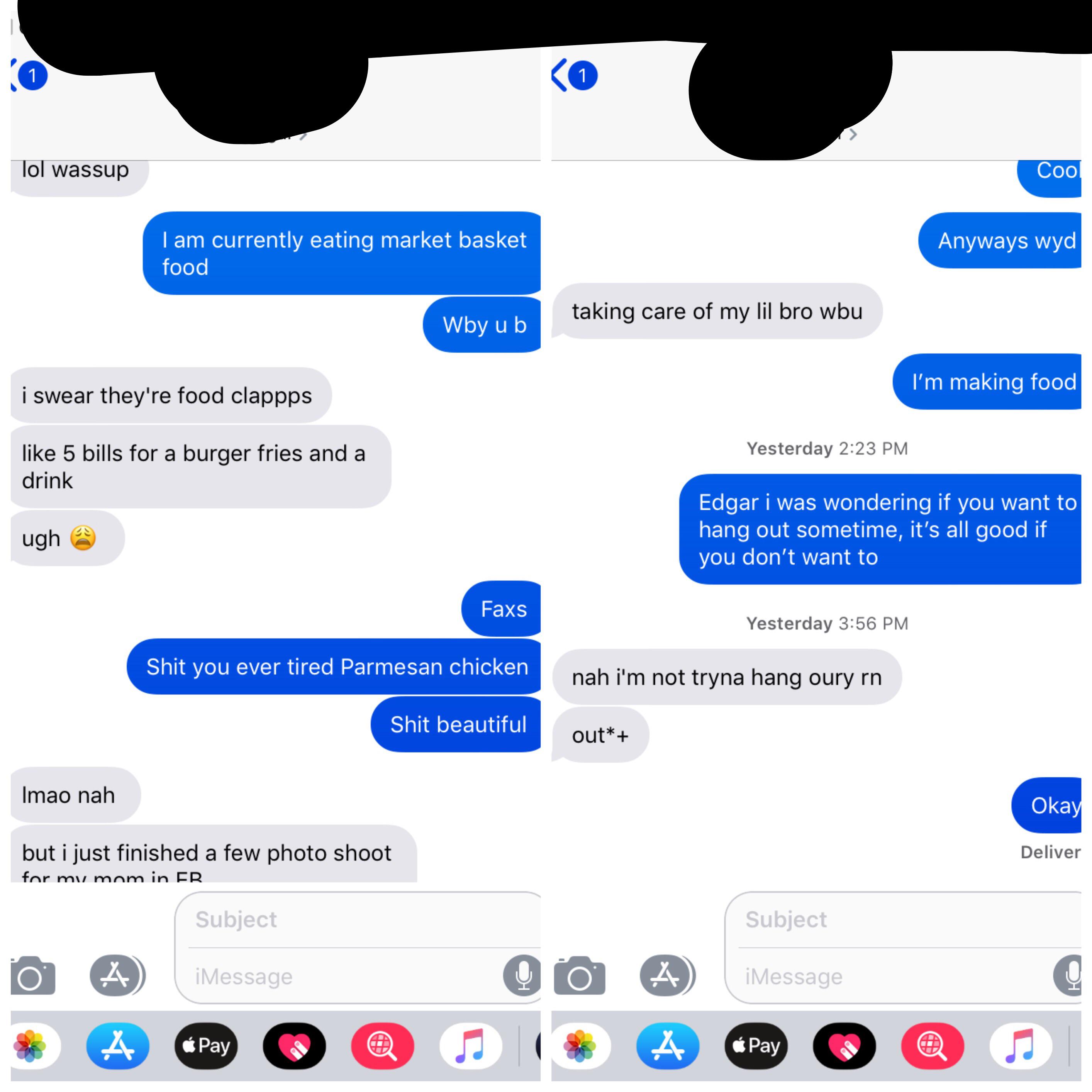 I asked this guy for his number right after graduation he said yes