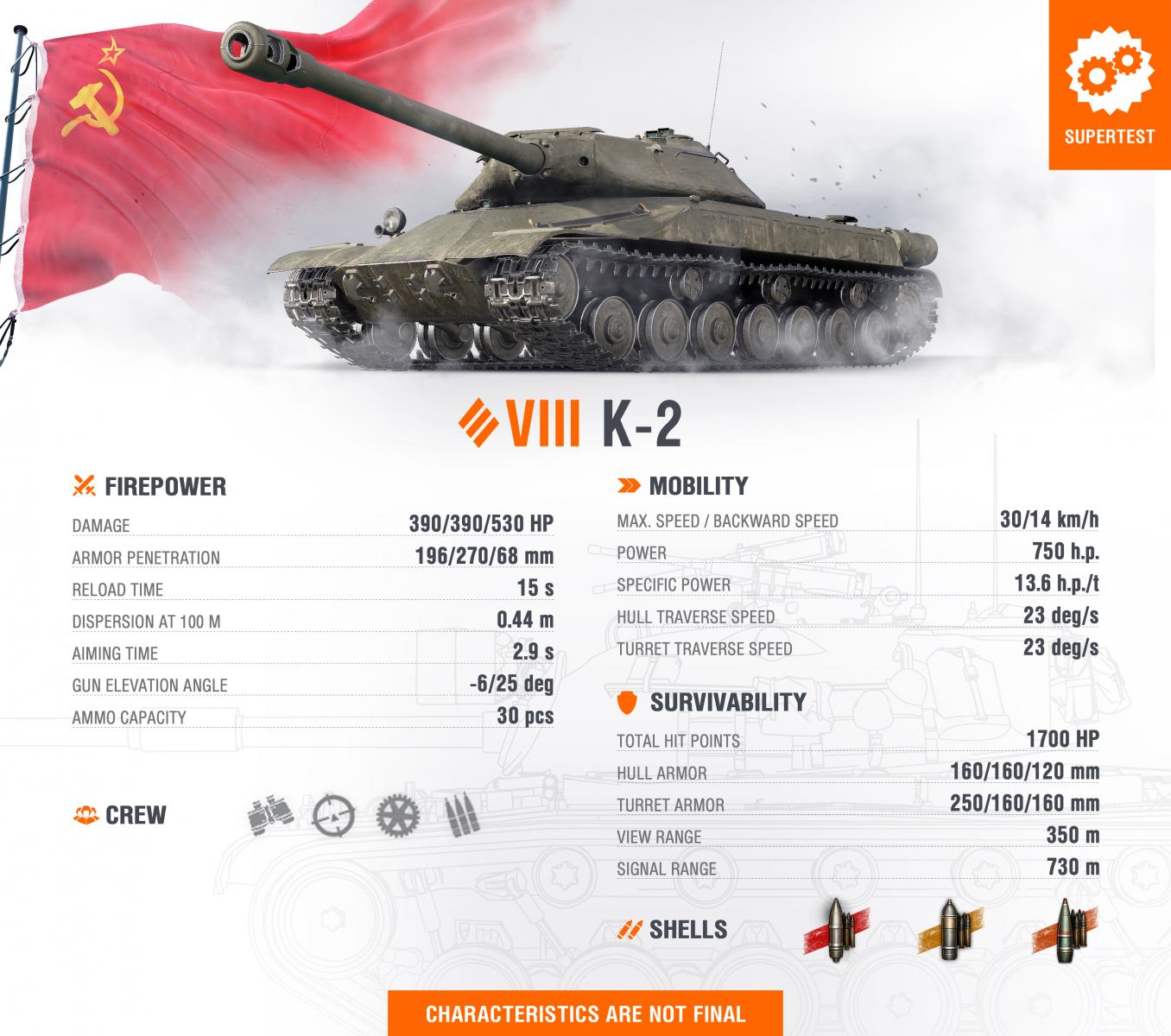 New supertest tank K2 r/WorldofTanks