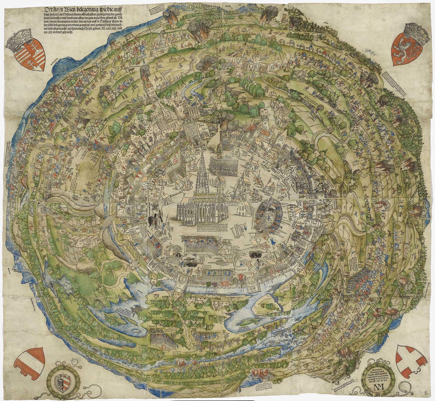 Vienna, Austria 1529. during the siege by the Ottomans r/papertowns
