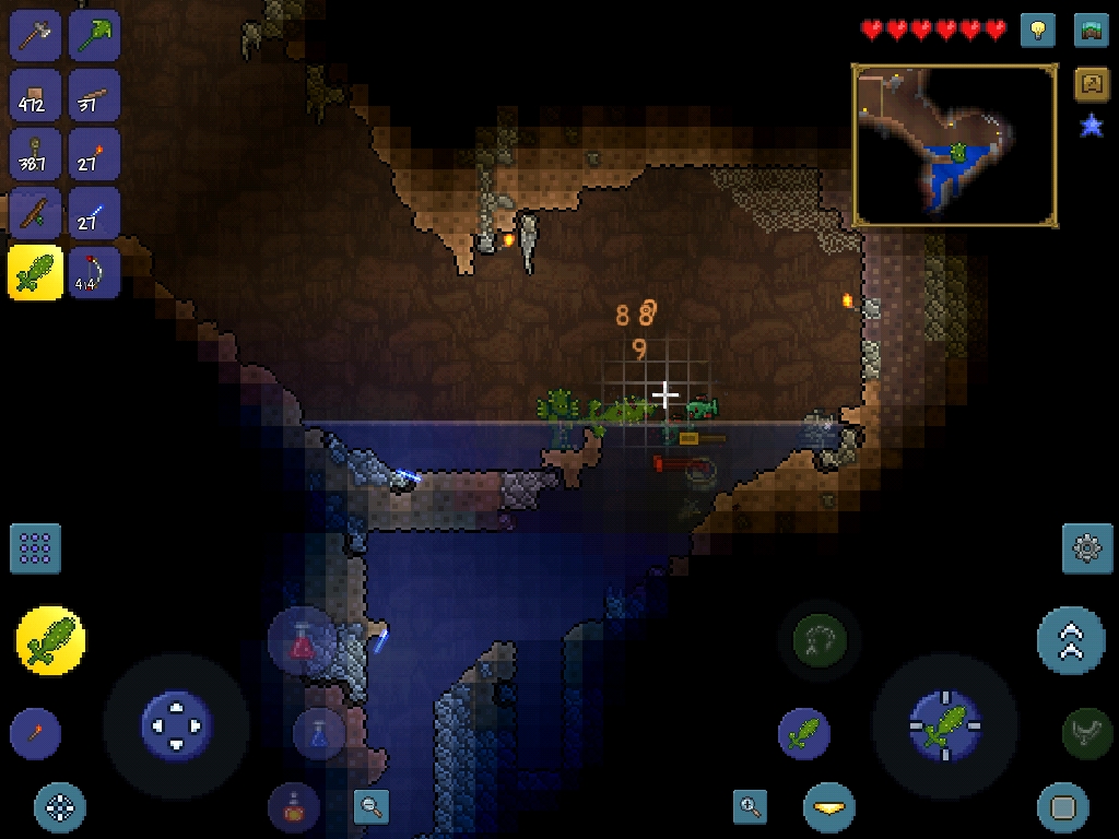 Found some wiring, had a statue on hand so i made a small farm. r