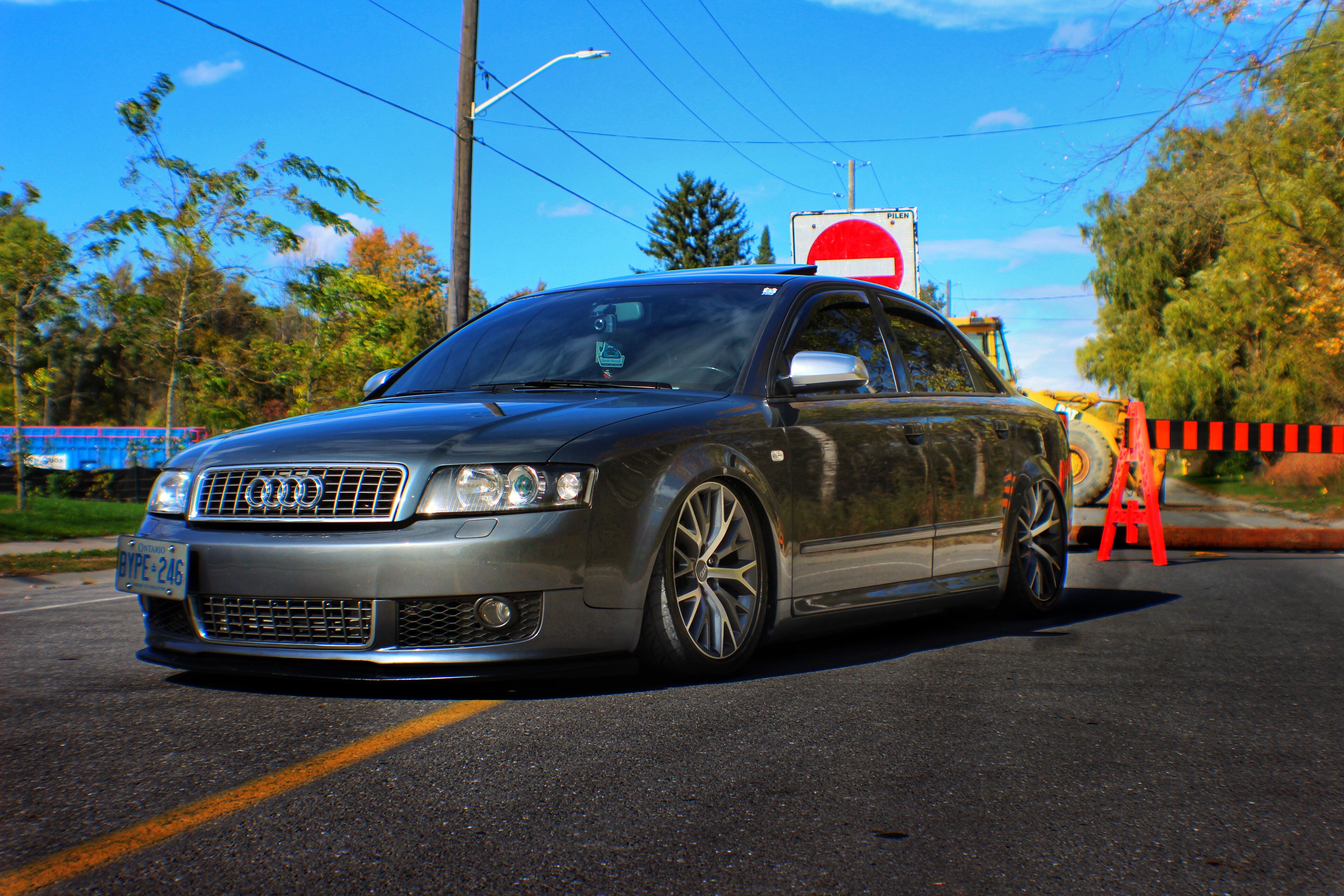 Bagged Audi A4 + Tuned (video coming up soon) AwesomeCarMods