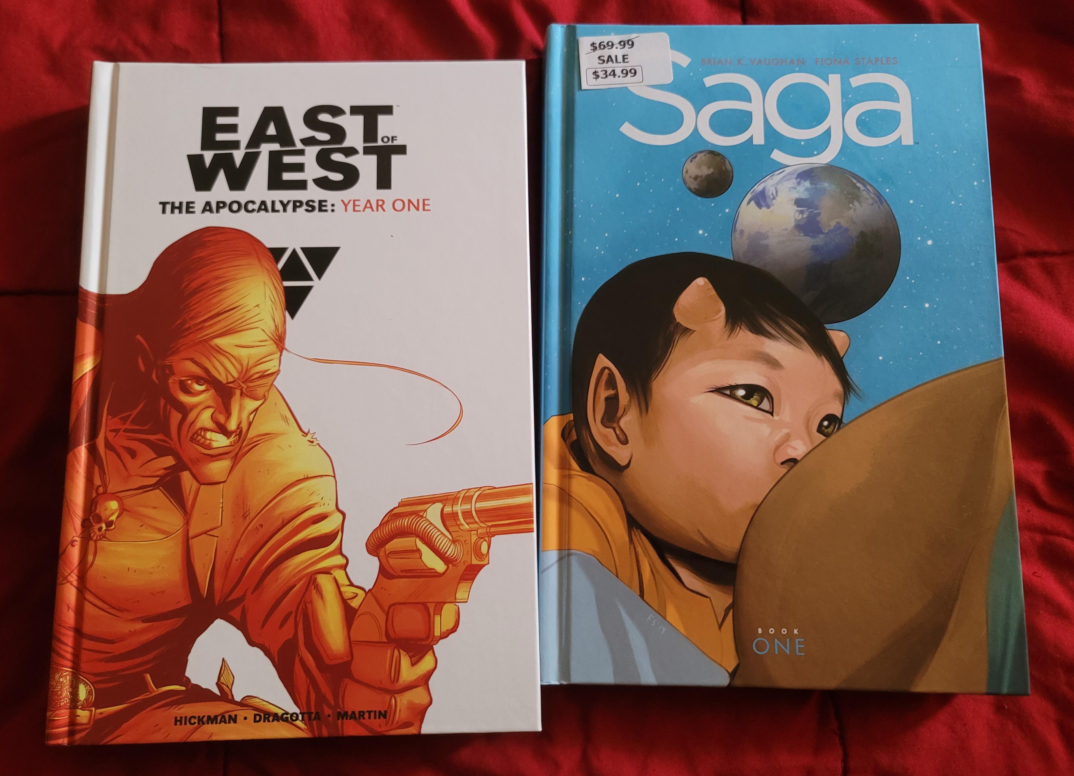 Found these while browsing a local game store. East of West Year One
