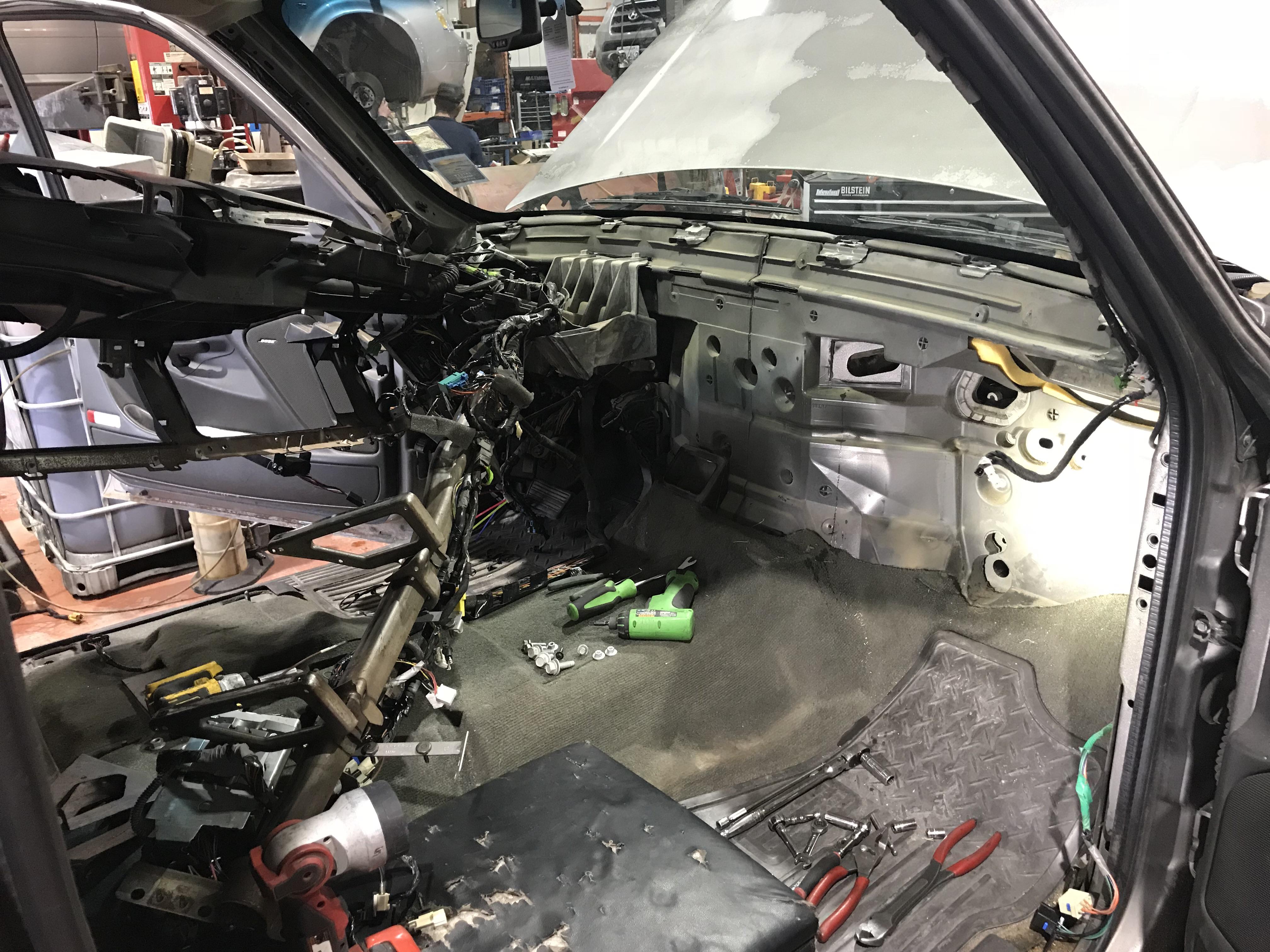 2007 GMC 2500 heater core and A/C evaporator replacement. r