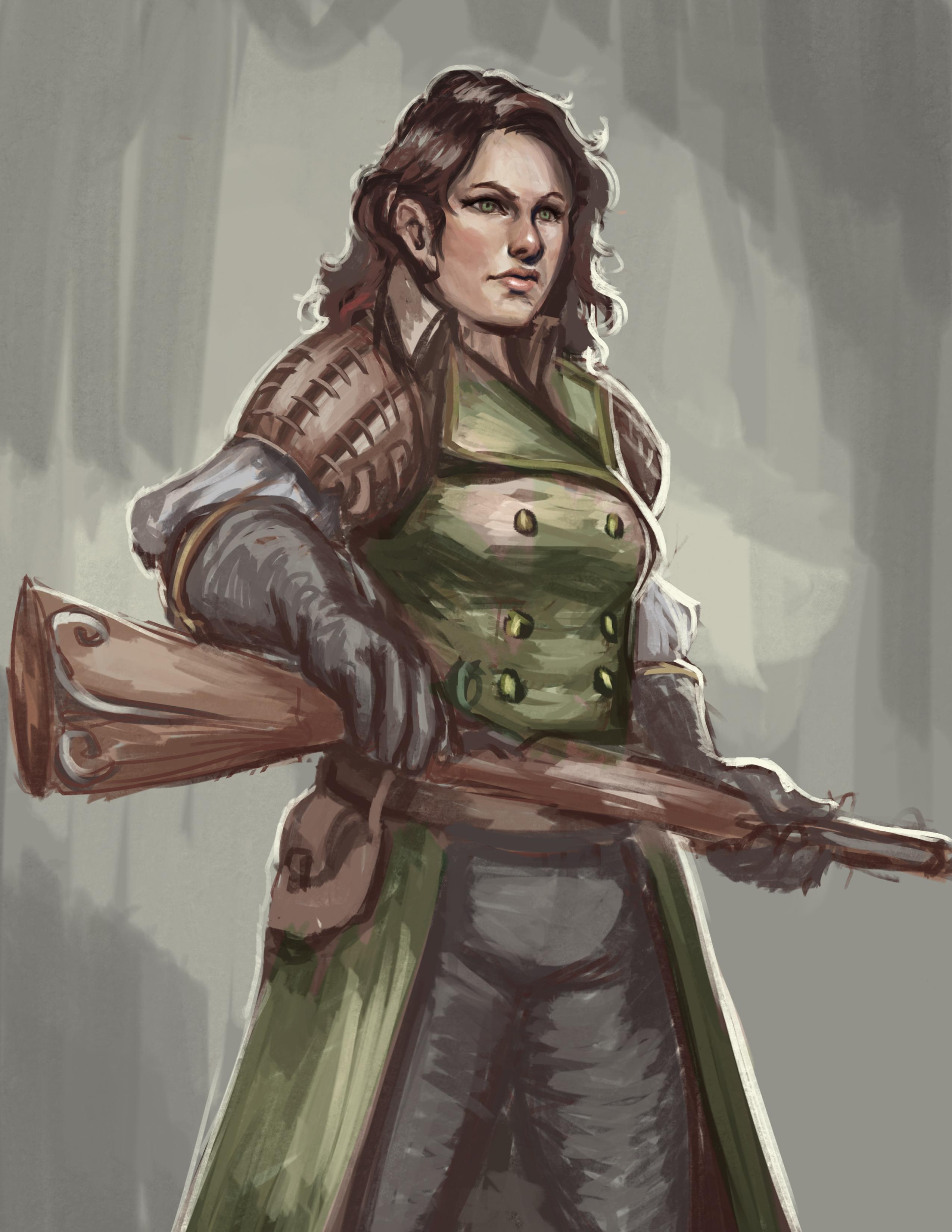 Female Musketeer Drawings