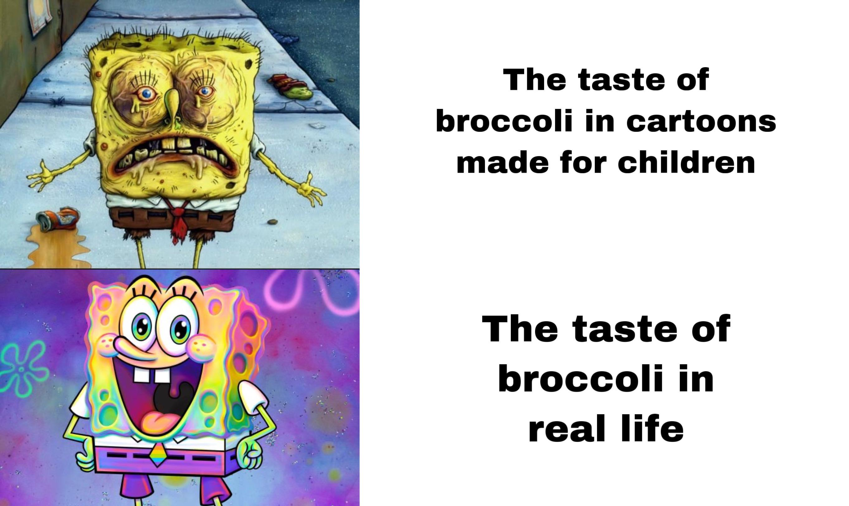 Broccoli can taste delicious with the right spices r/memes