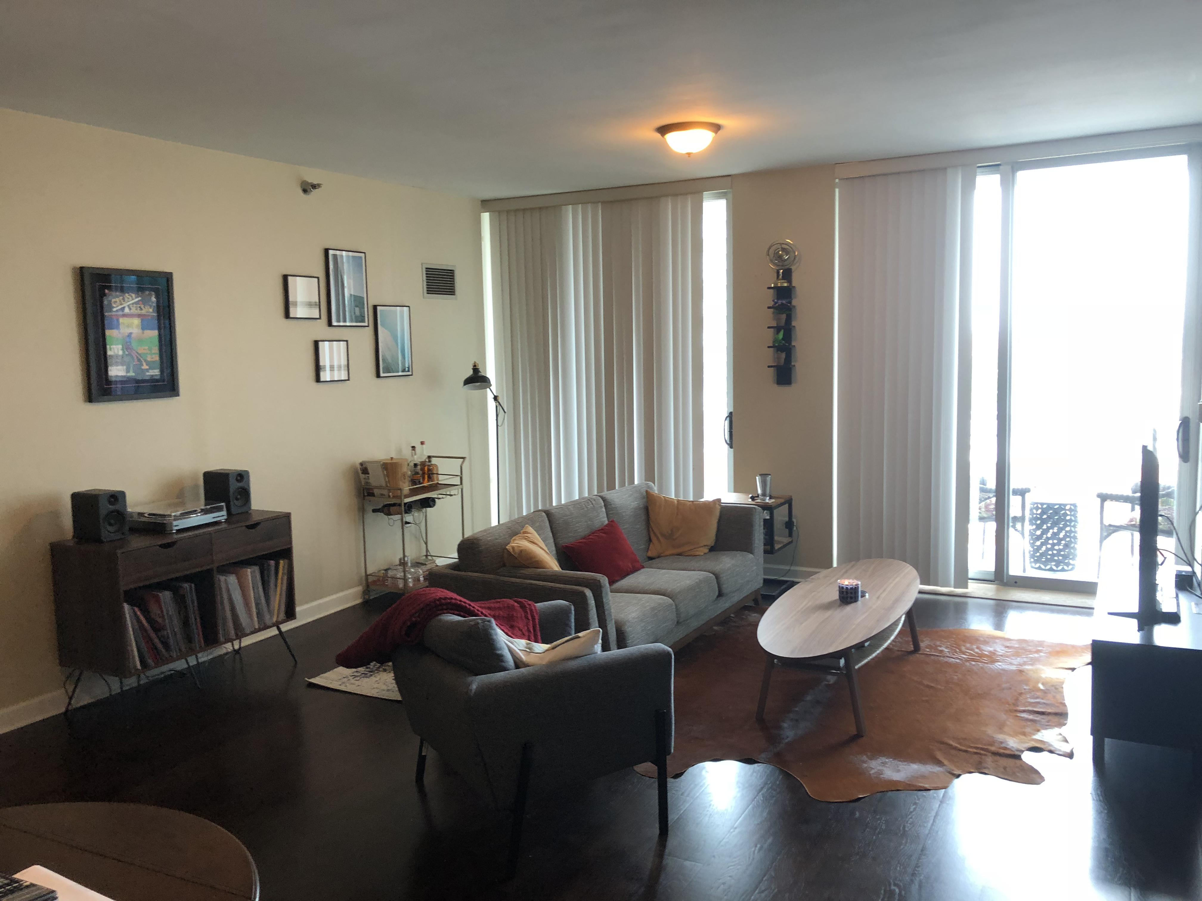 Chicago living room finally finished malelivingspace