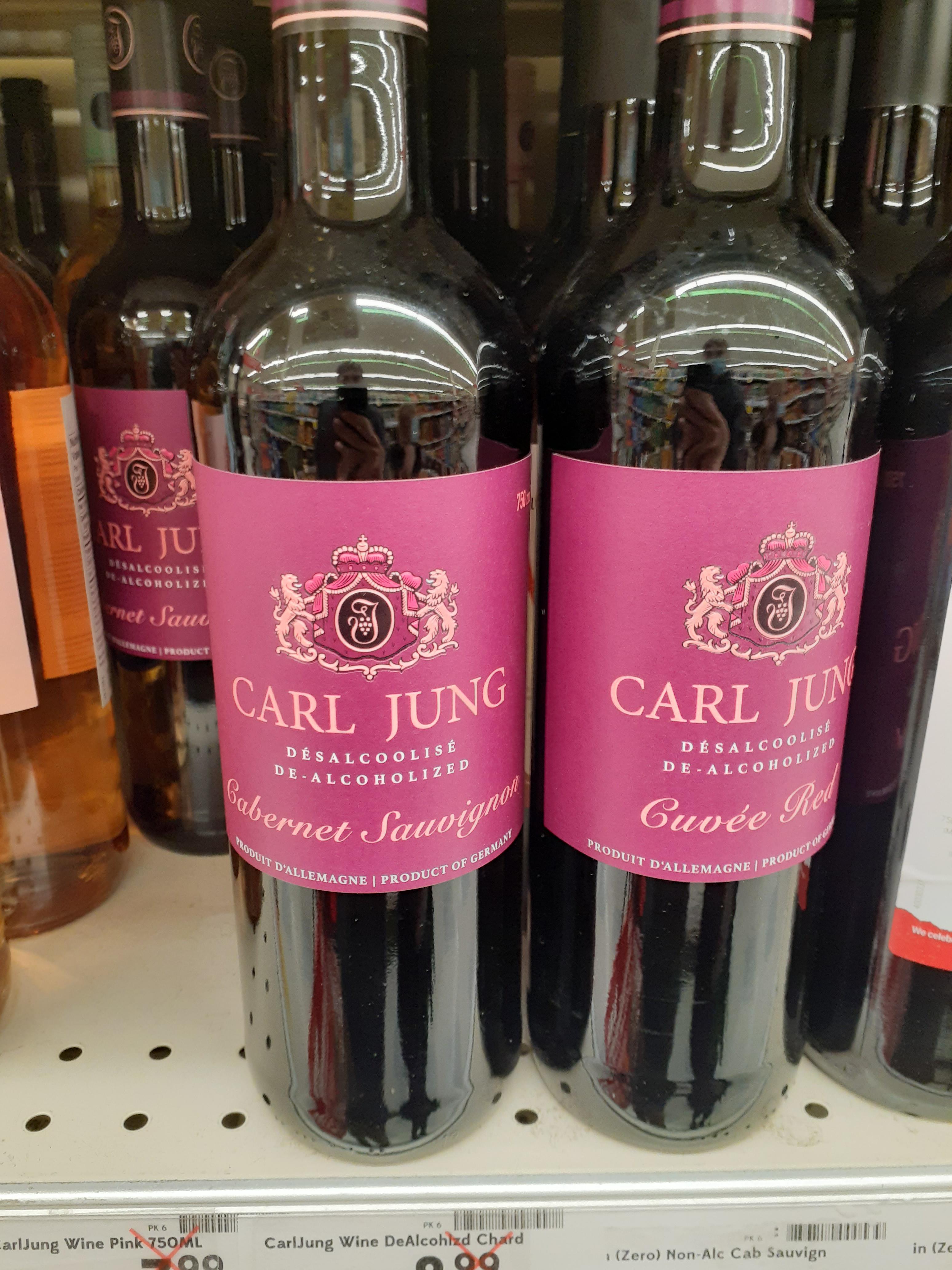 Non Alcoholic wine st the store r/Jung
