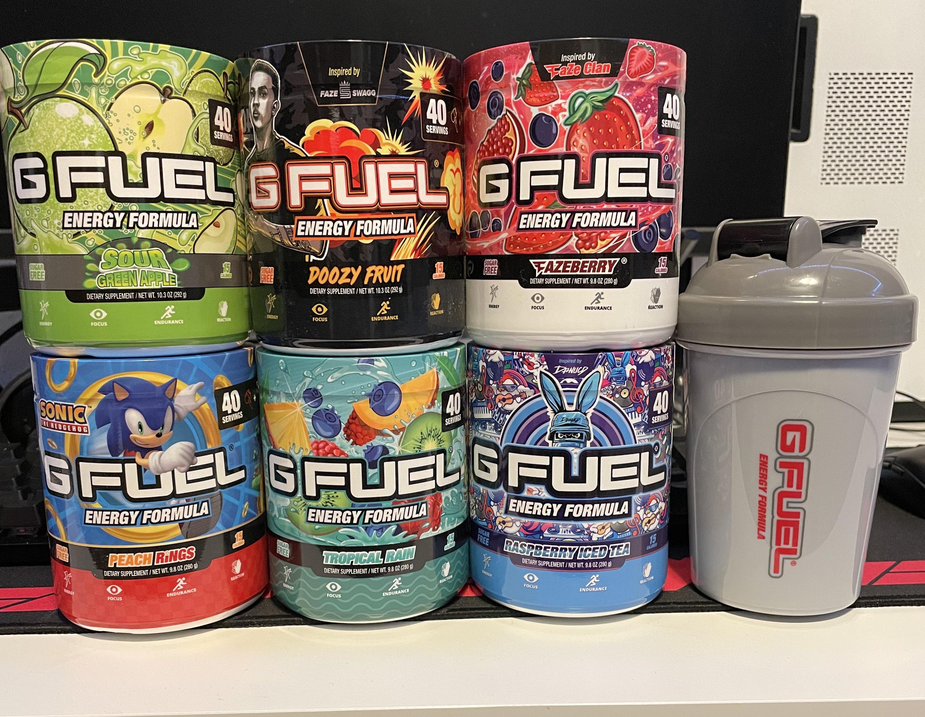 BOGO just came in, what should I start my day with tomorrow? r/GFUEL