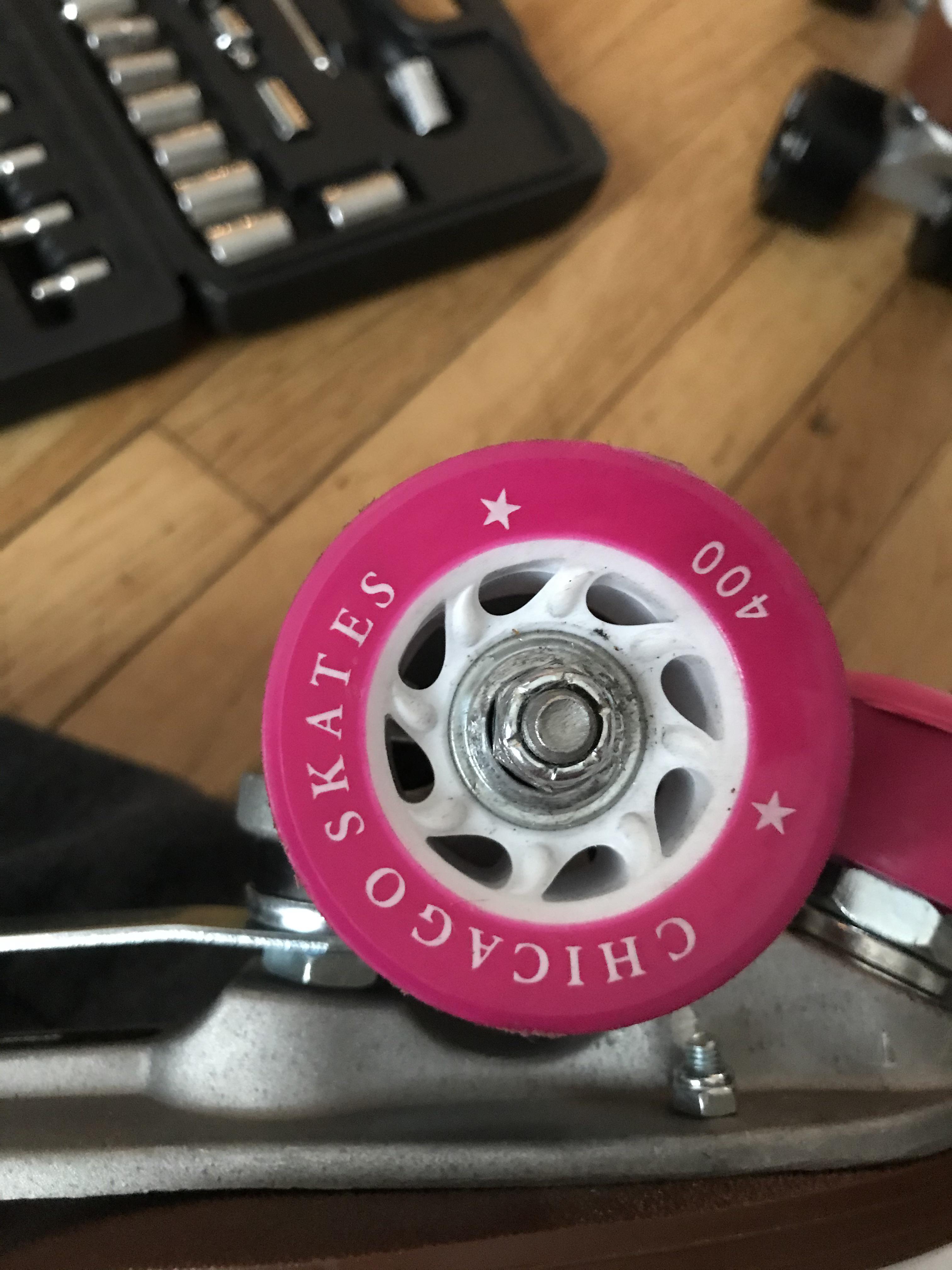 My wheel is stuck! All the others came off easily, but this one won’t