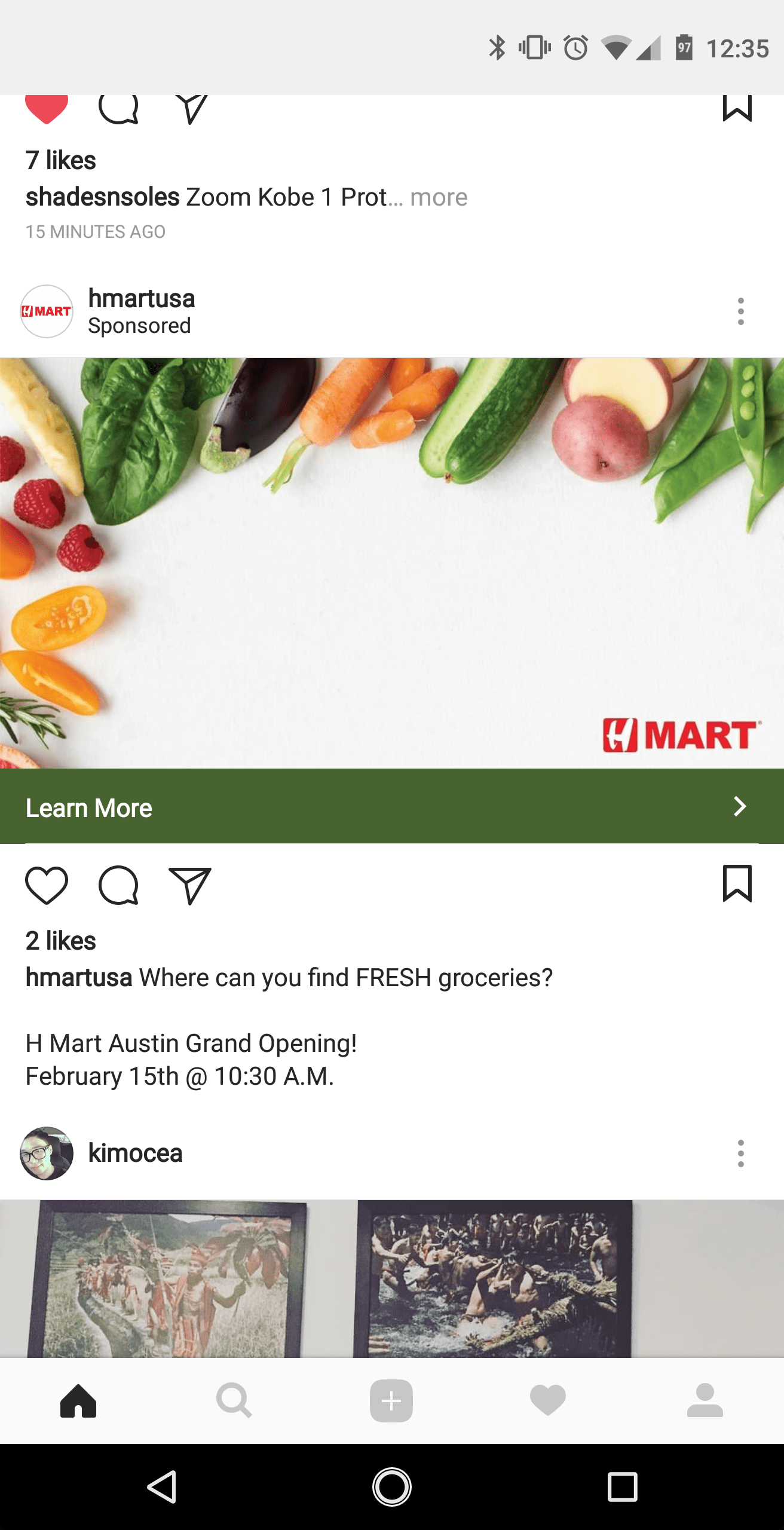 H Mart on my instagram feed r/Austin