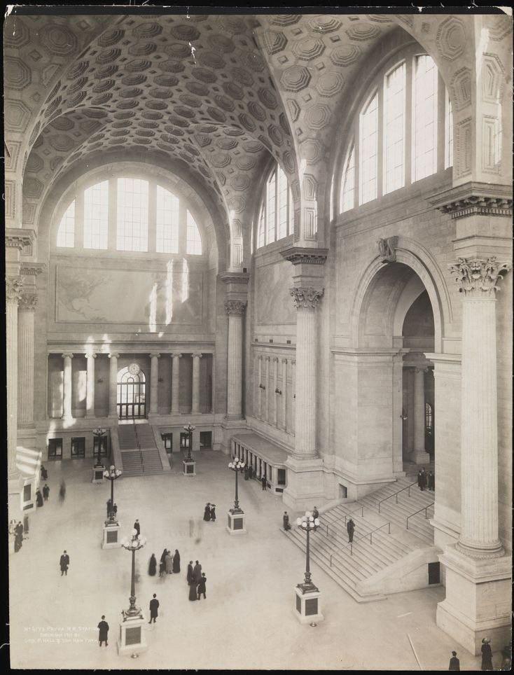 New York’s Pennsylvania Station opened in 1910 and demolished in 1963