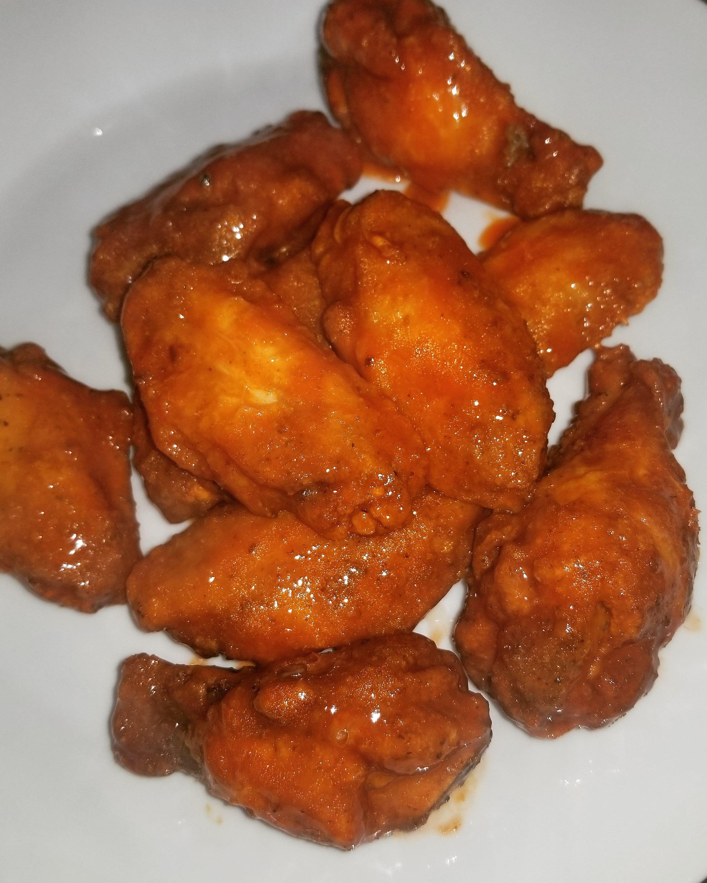 [Homemade] fried Buffalo Wings r/Wings