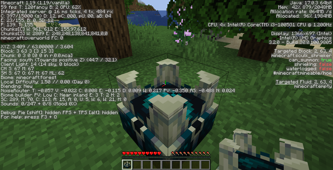 I made Sculk Shriekers Always Spawn Wardens! r/Minecraft