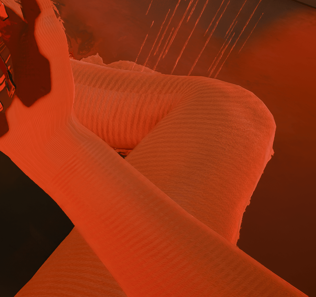 V and judy skins have red lines around it any idea how to fix it? r