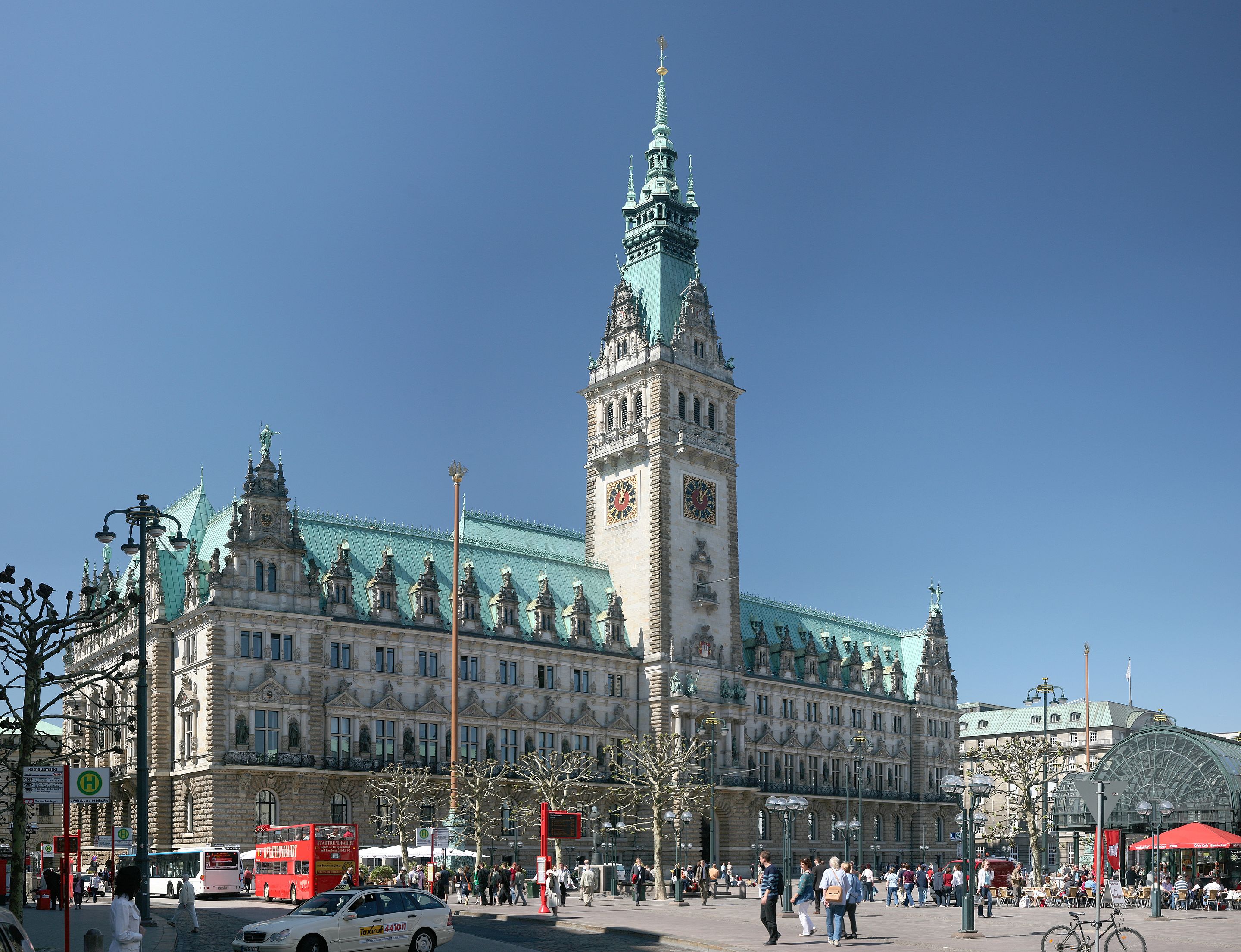 City Hall of Hamburg, Germany r/europe