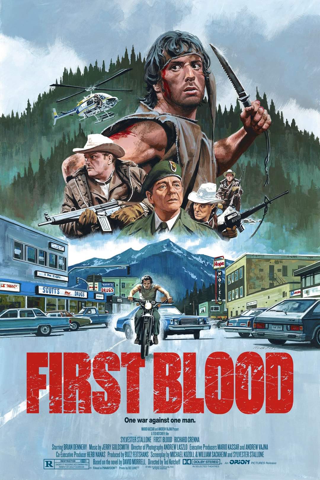 First Blood (1982) [1080x1620] By Paul Mann r/MoviePosterPorn