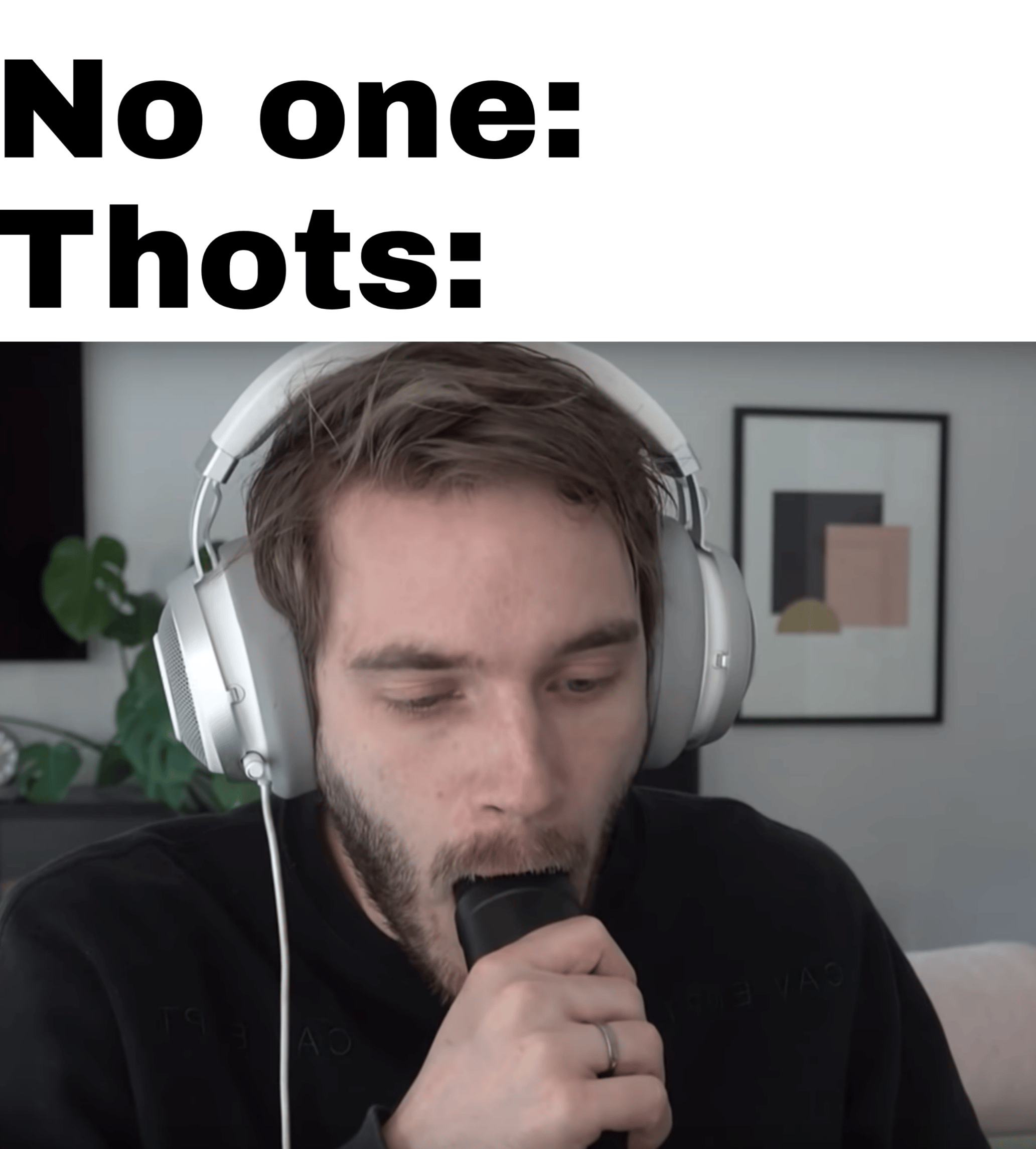Thots be like PewdiepieSubmissions