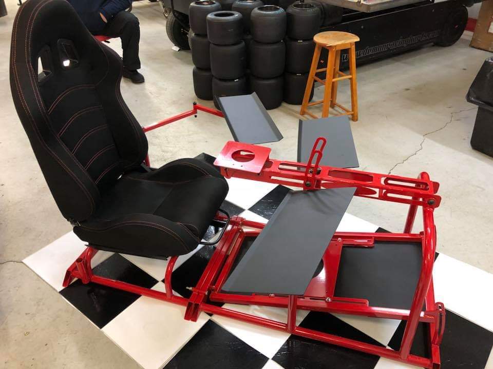 I race dirt oval karts in real life. One the manufacturers, Demon Racing Chassis has started