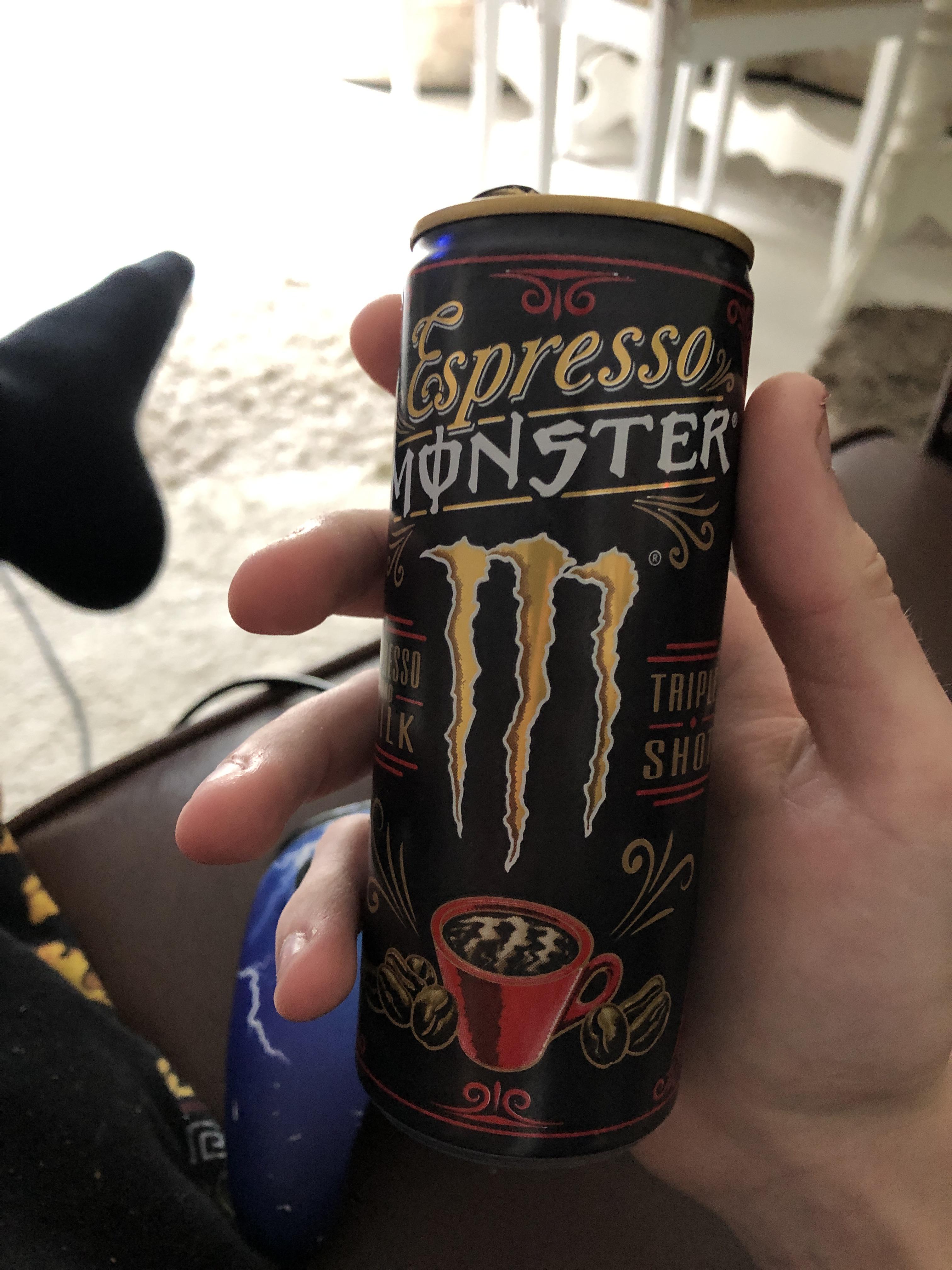 Triple shot monster espresso r/energydrinks