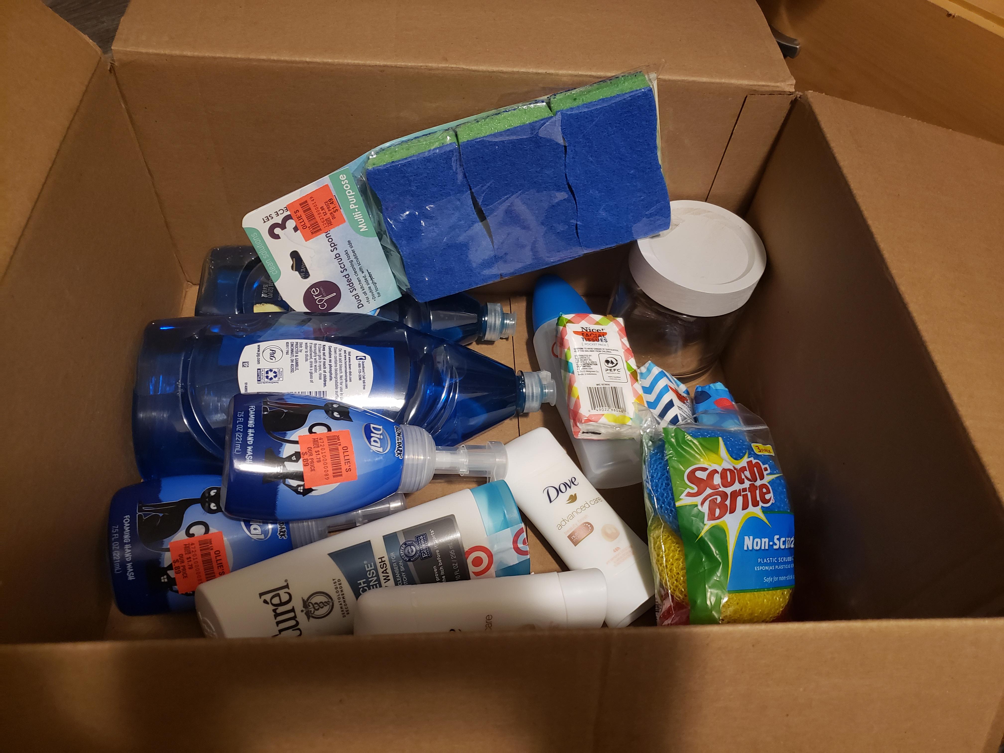 Have unused cleaning supplies you want to get rid of? Donate them to