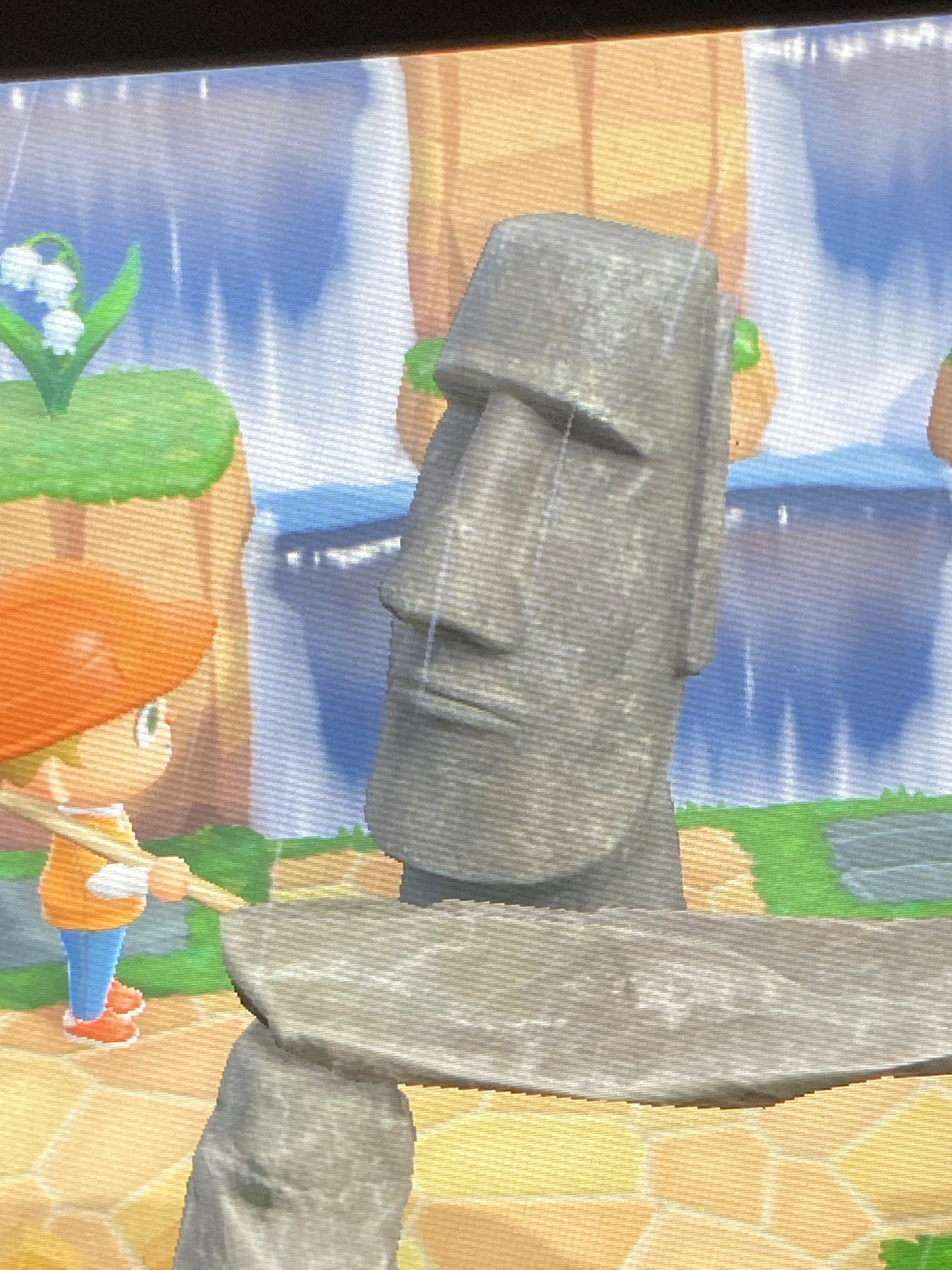 Got the Moai statue from Gulliver! r/AnimalCrossing