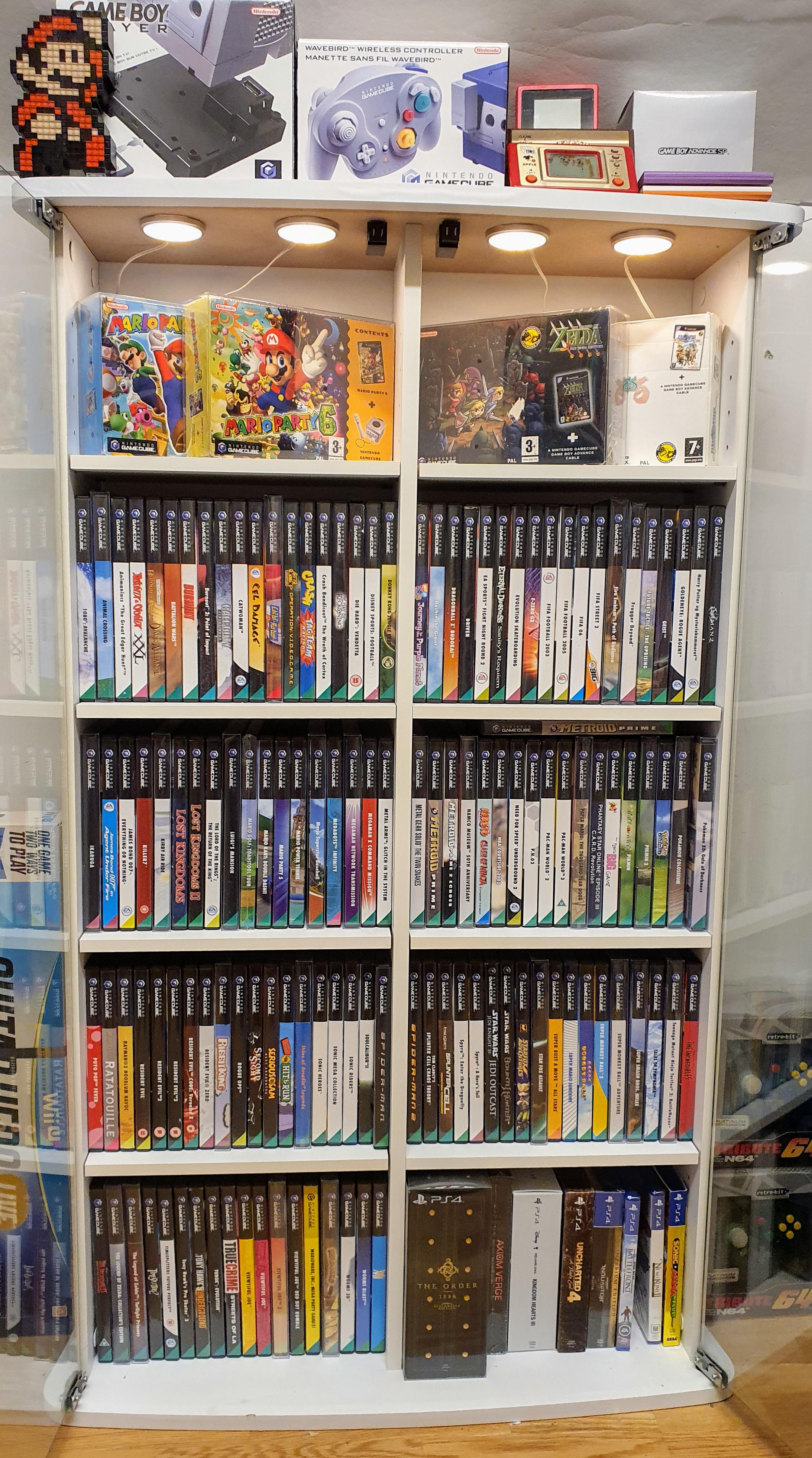 Trying to brag; Got my PAL GameCube collection sorted! Still some