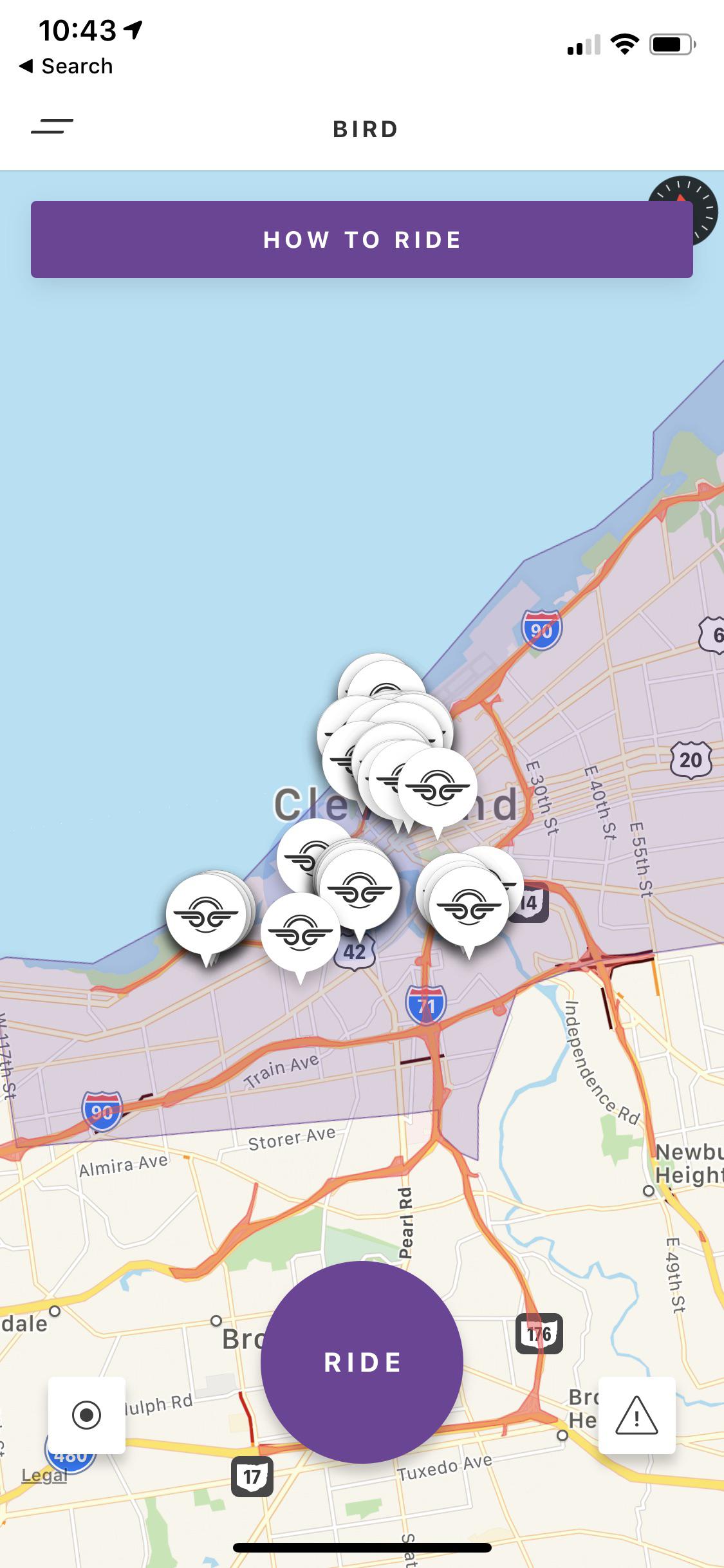 Bird Scooter Los Angeles Map Bird Scooters are back! r/Cleveland