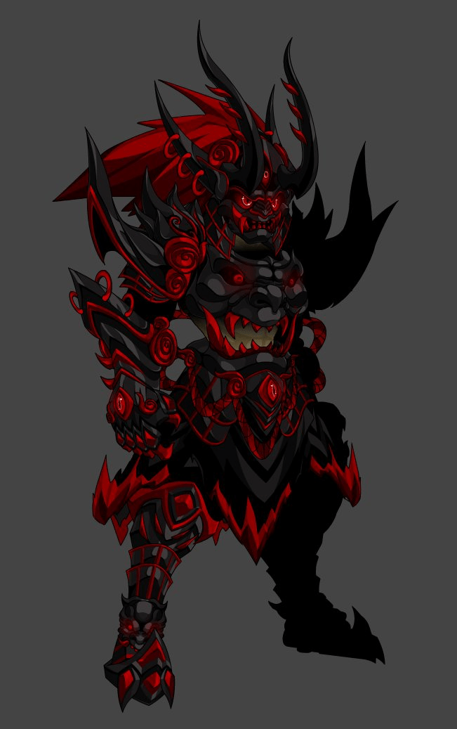 This is another armor made by Tyronius. Looks like some kind of Oni