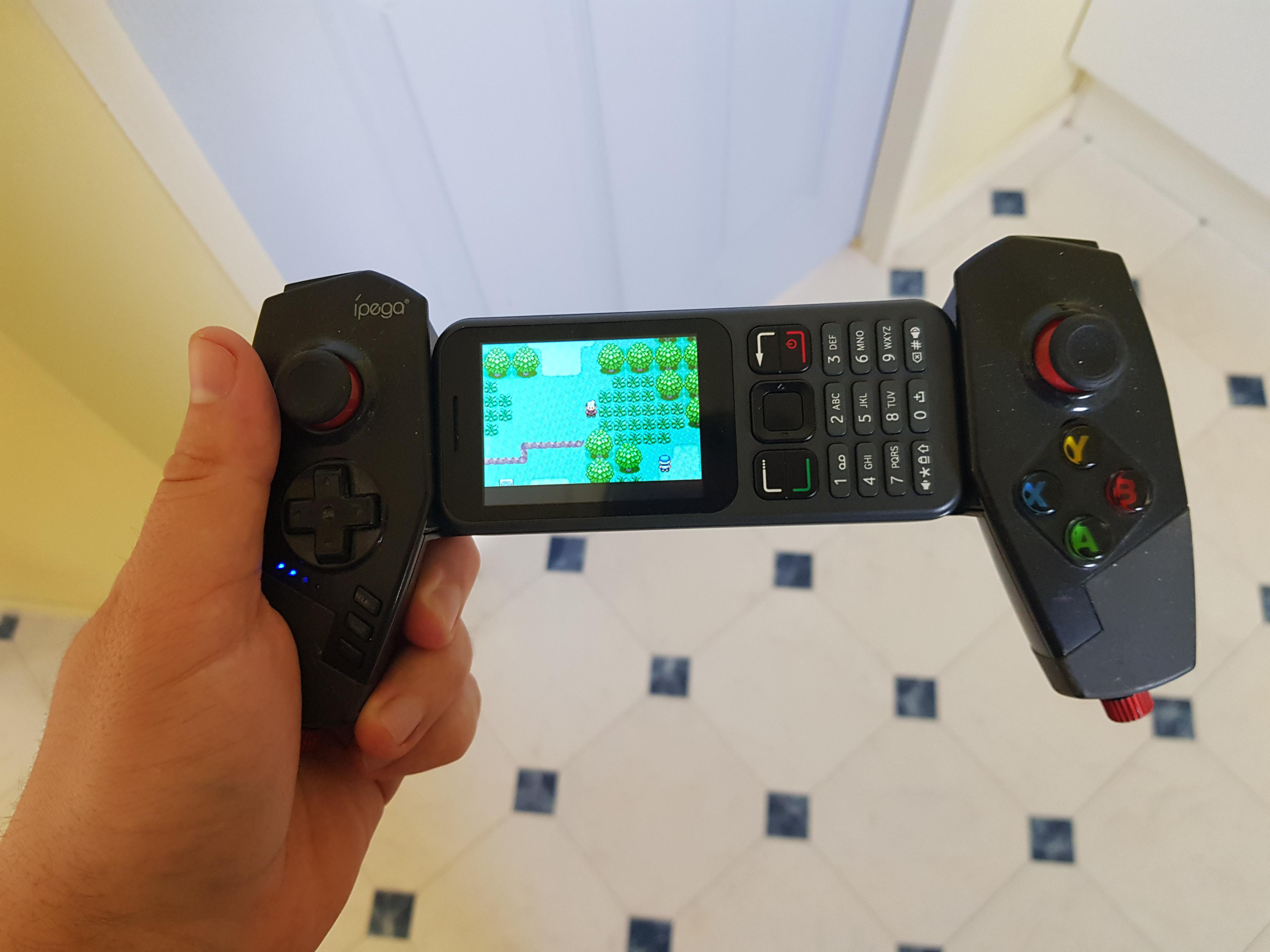 Yes, this is emulation on Android. Top tier setup with the cheapest