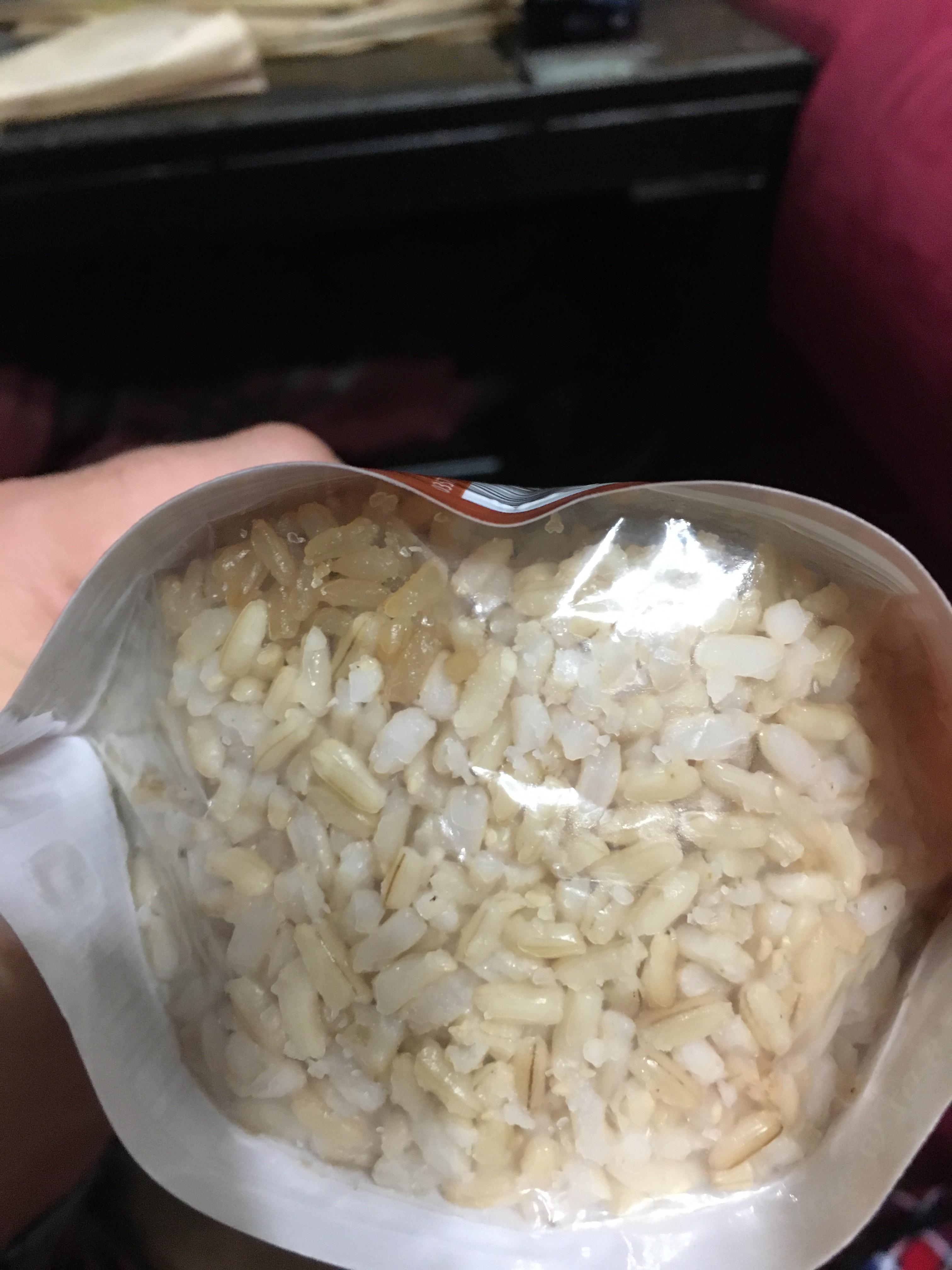 Translucent rice? Is this ok or should we toss it? No smell or anything