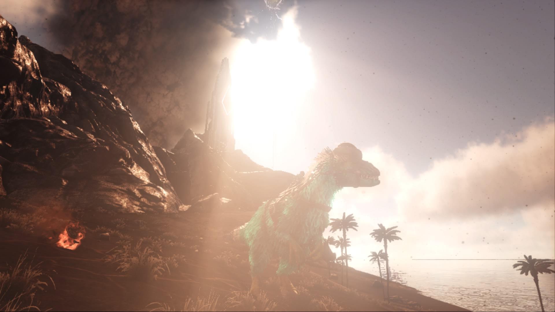 When the lighting in Ark reminds you to stop and smell the roses. r/arkps4