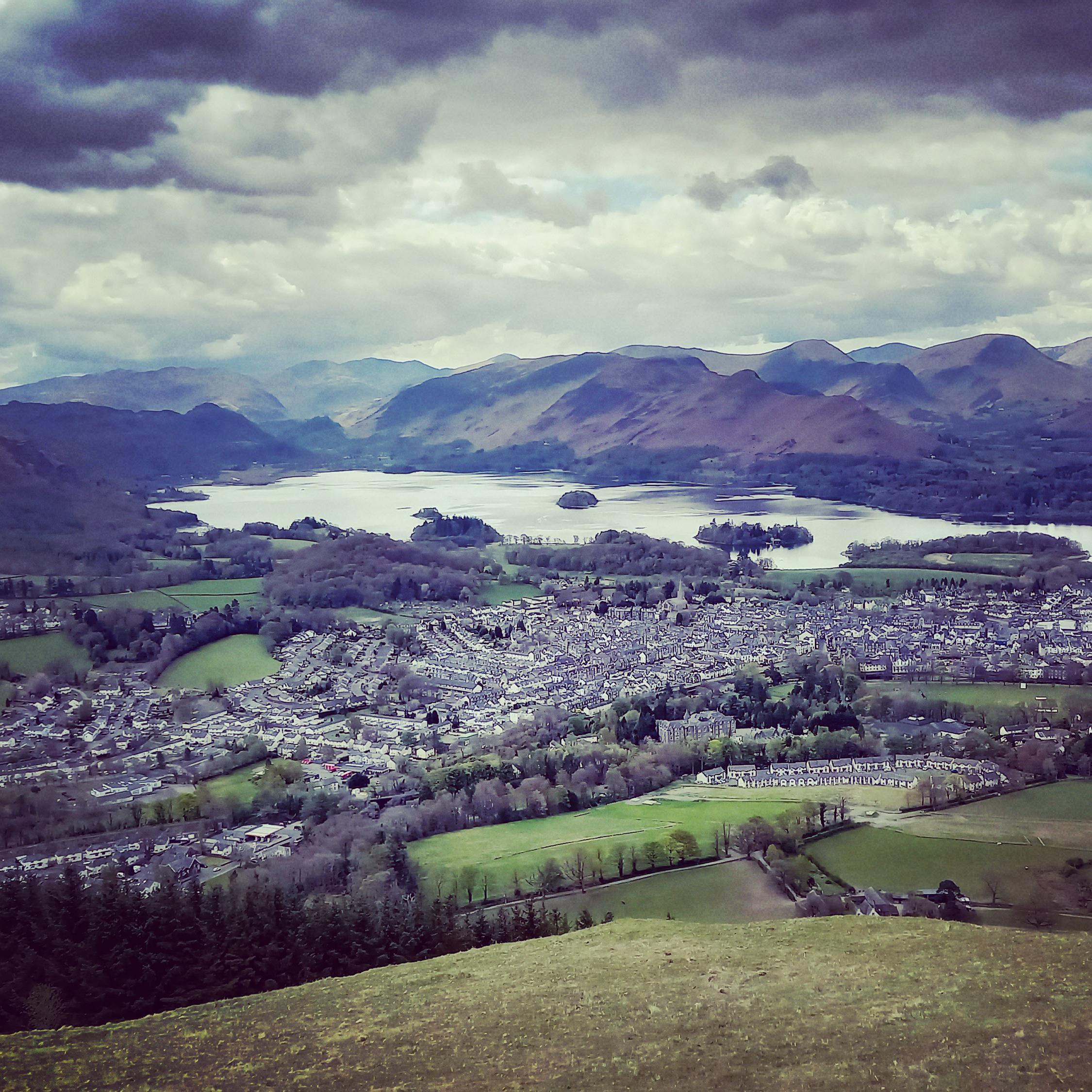 Keswick From The Top of Latrigg r/LakeDistrict