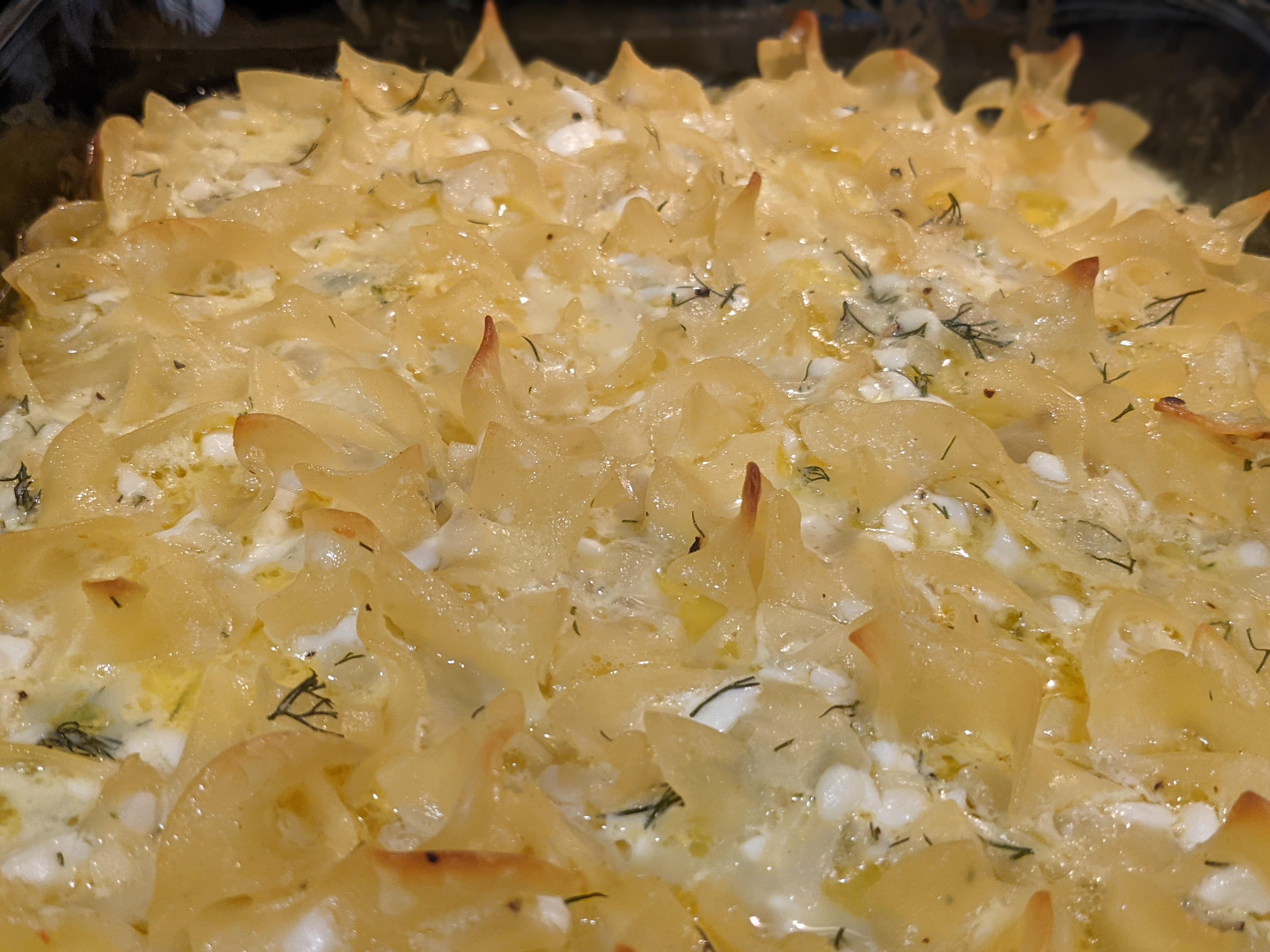 Week 51 Jewish Sweet onion & dill kugel r/52weeksofcooking