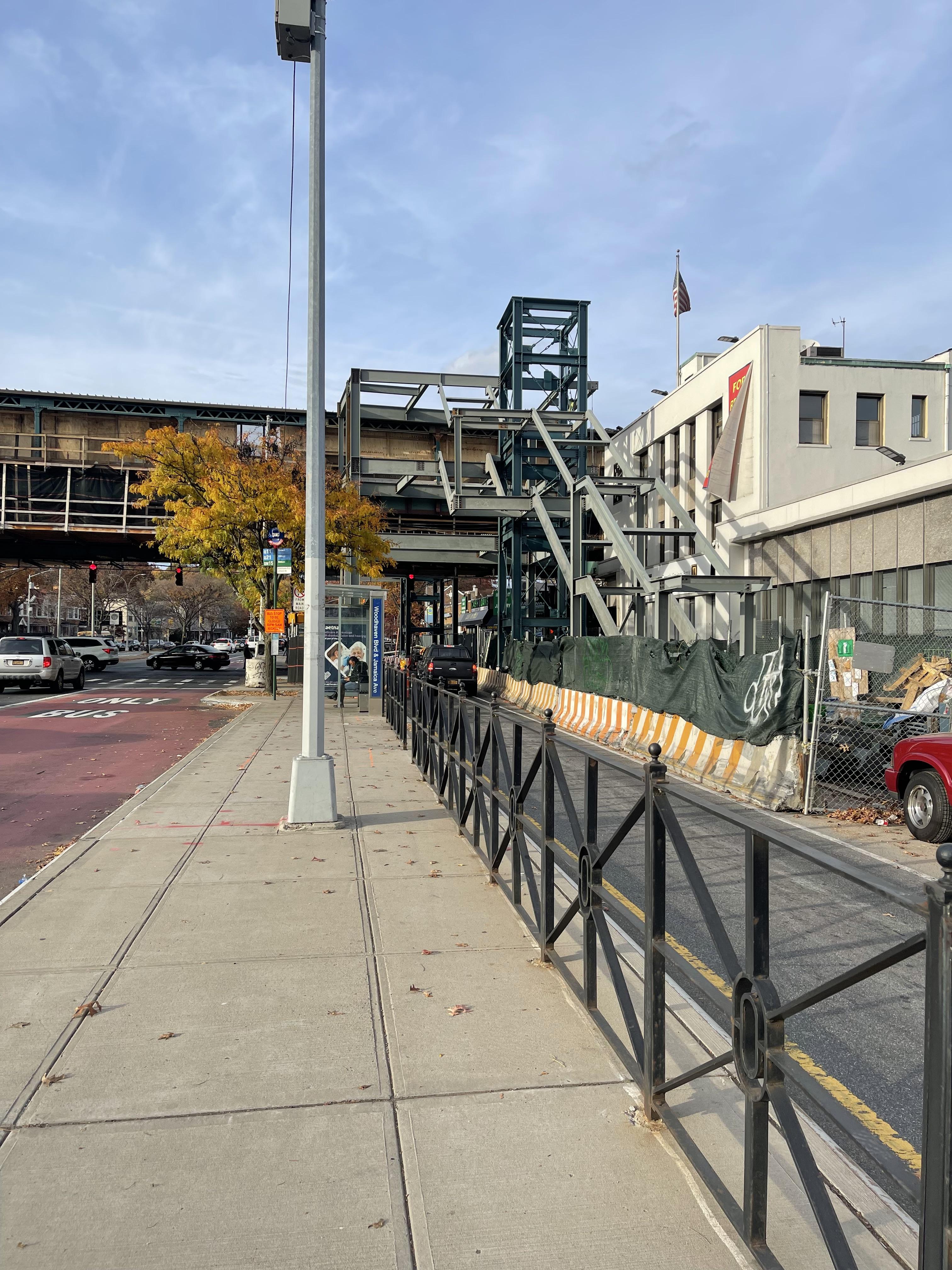 New Entrance at Woodhaven Blvd? (BMT) r/nycrail