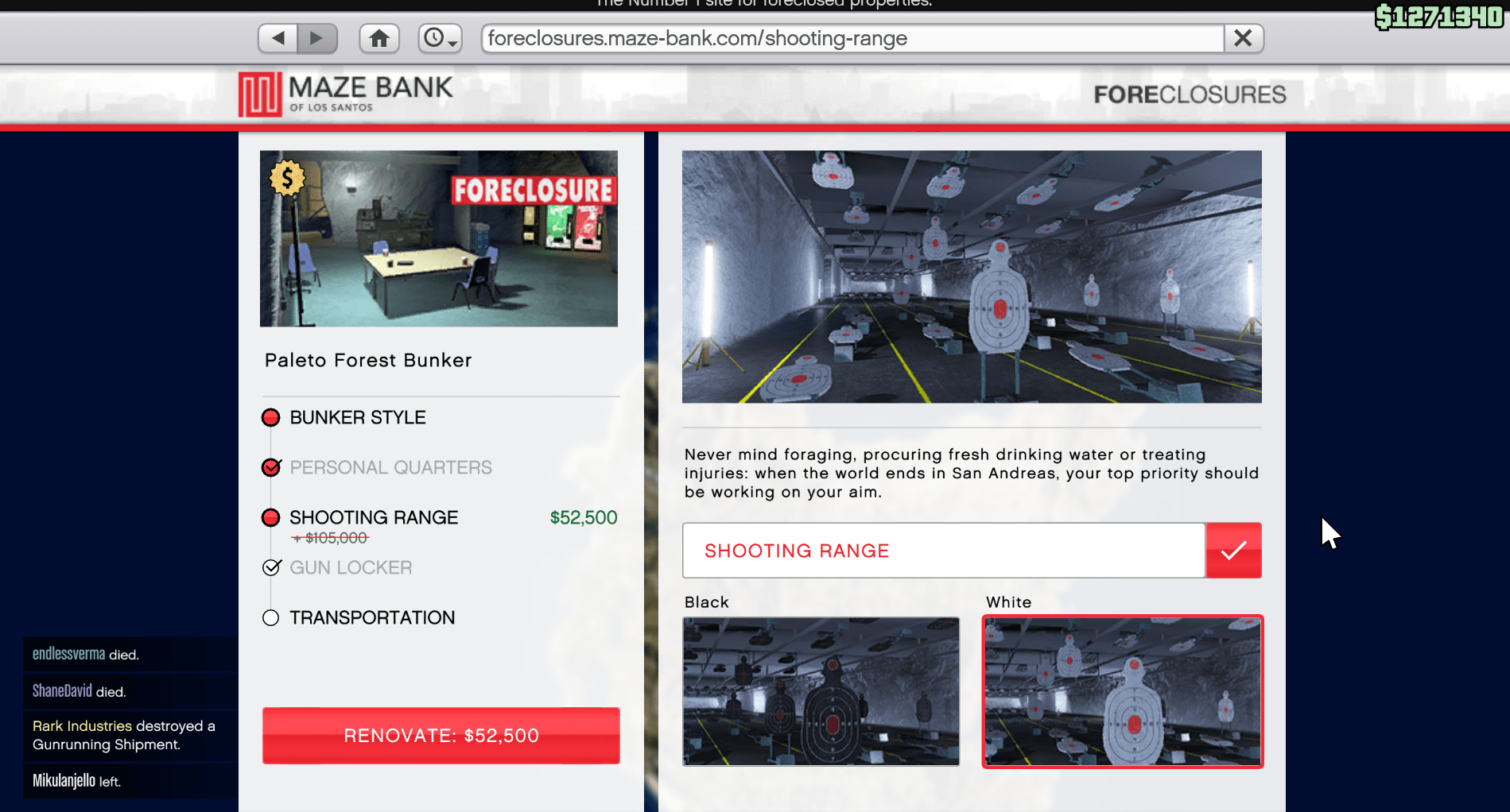 The GTA Online Bunker Shooting Range r/AccidentalRacism