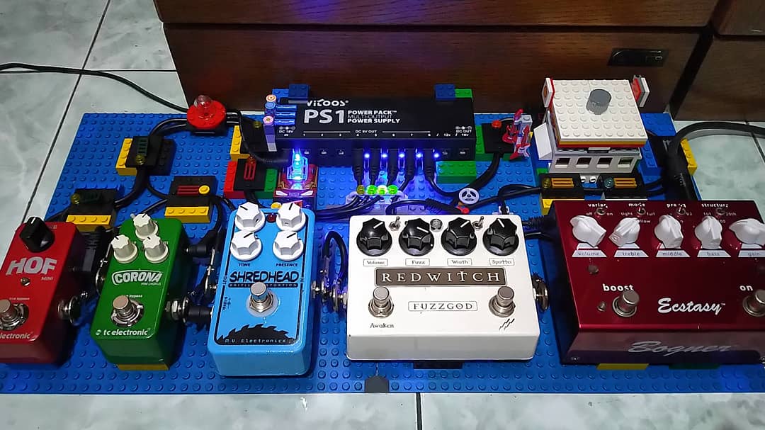My First Pedal Board Project r/guitarpedals