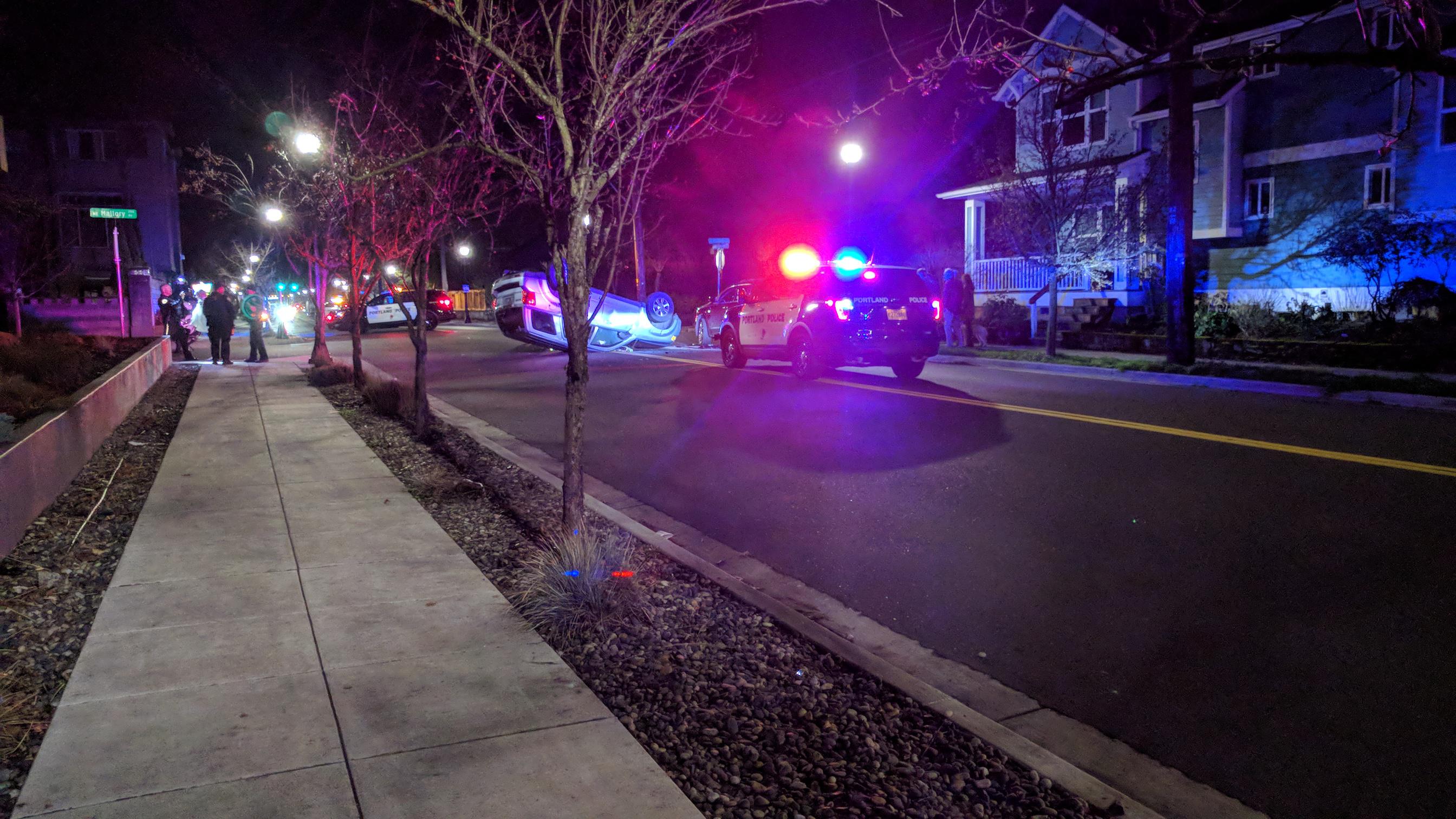 A reminder not to drive drunk. Seen tonight on N Killingsworth west of