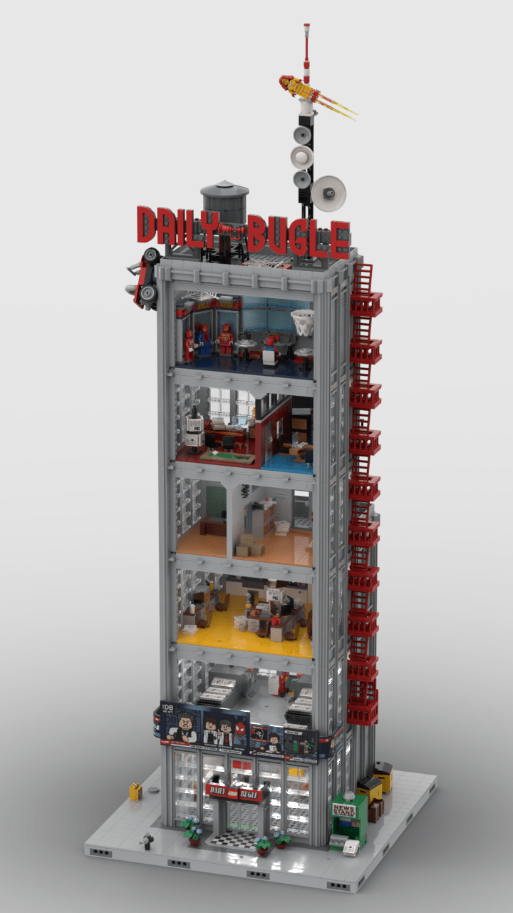Extra, Extra, Daily Bugle (A little extra for 76178) r/lego