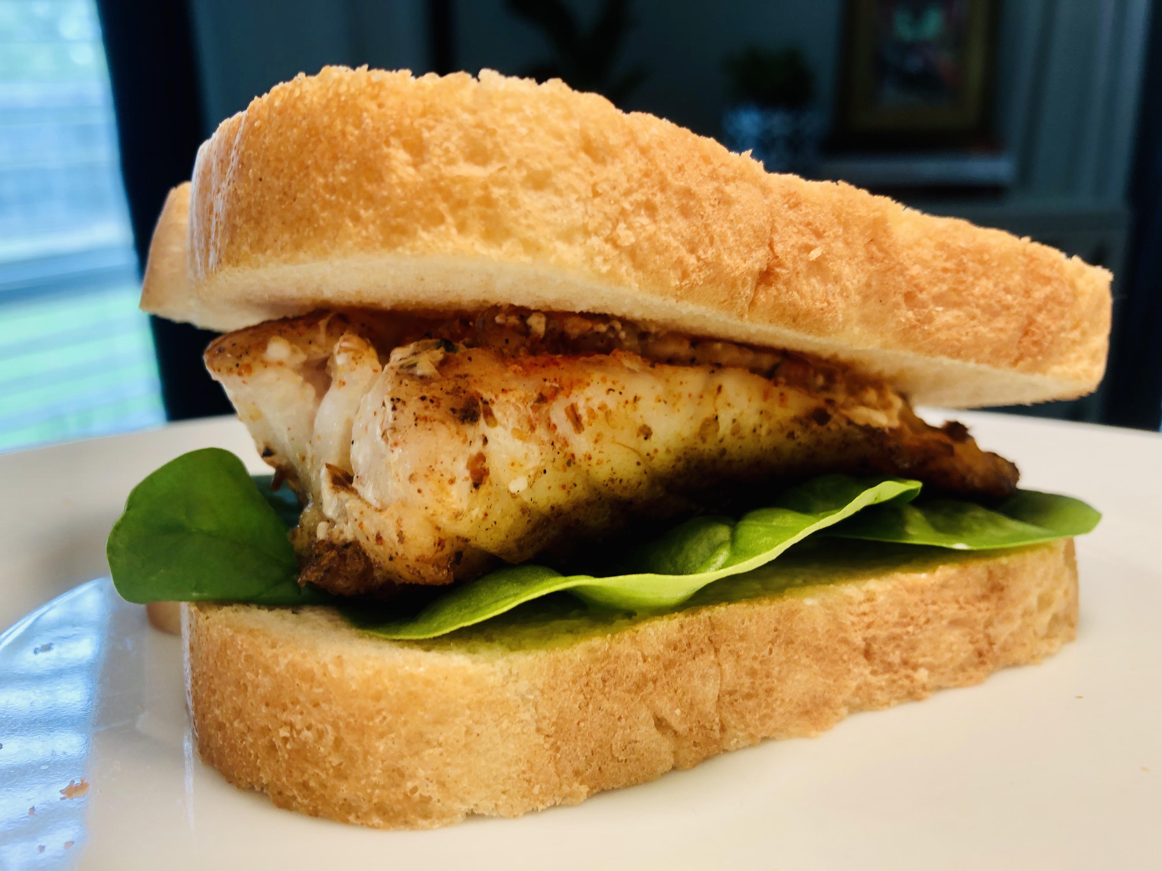 Blackened grouper sandwich r/fishsandos
