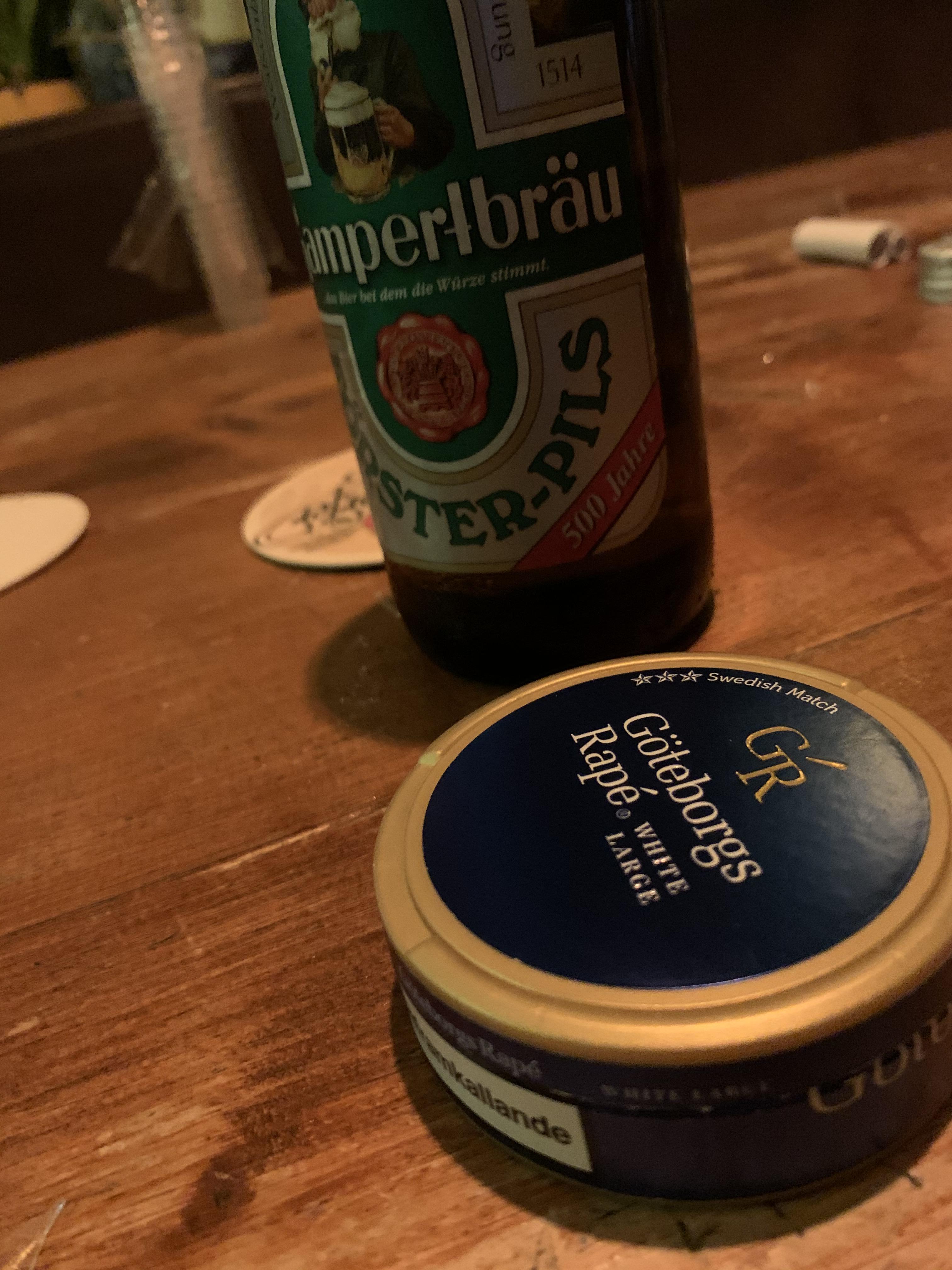 A nice evening in Germany. r/Snus